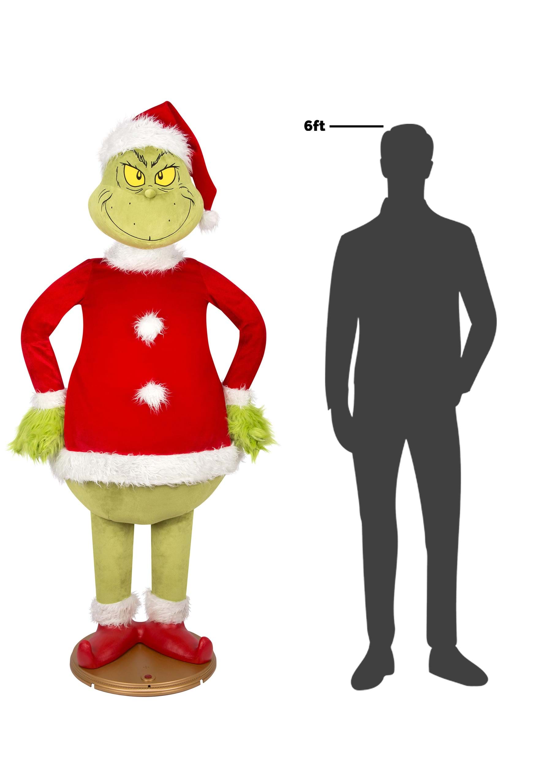 Grinch Santa Christmas Animatronic