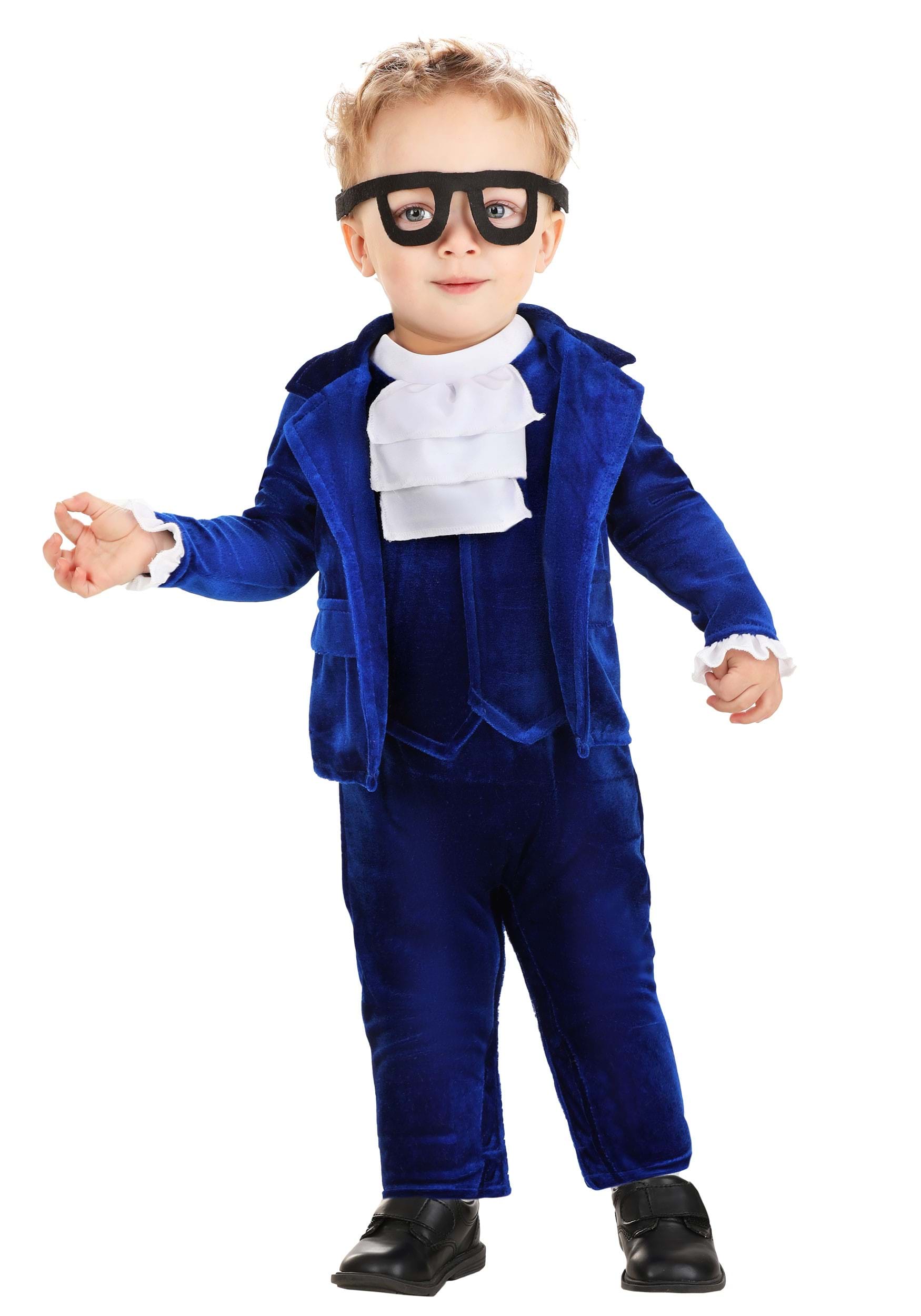 Boy's 60s Swinger Toddler Costume 1 Boy's 60s Swinger Toddler Costume