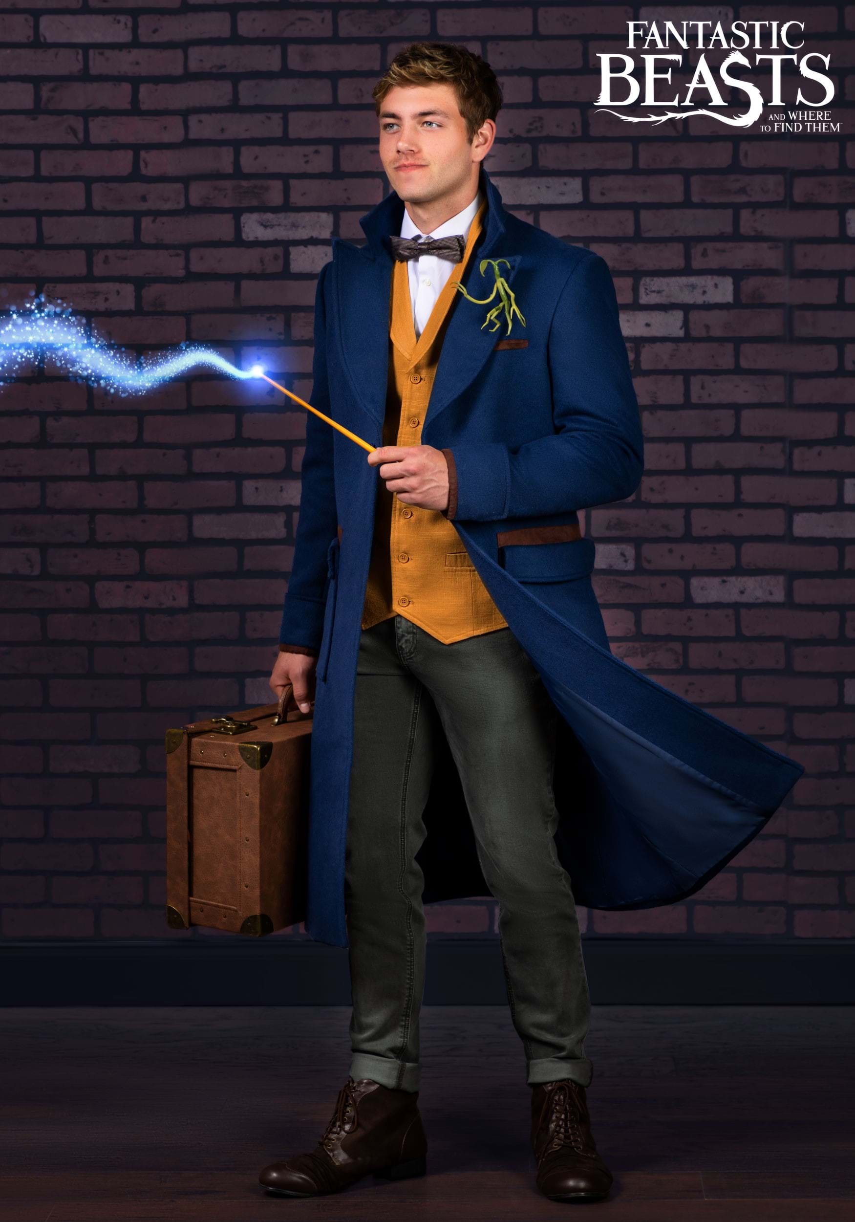 Fantastic Beasts Newt Scamander Costume Jacket for Men