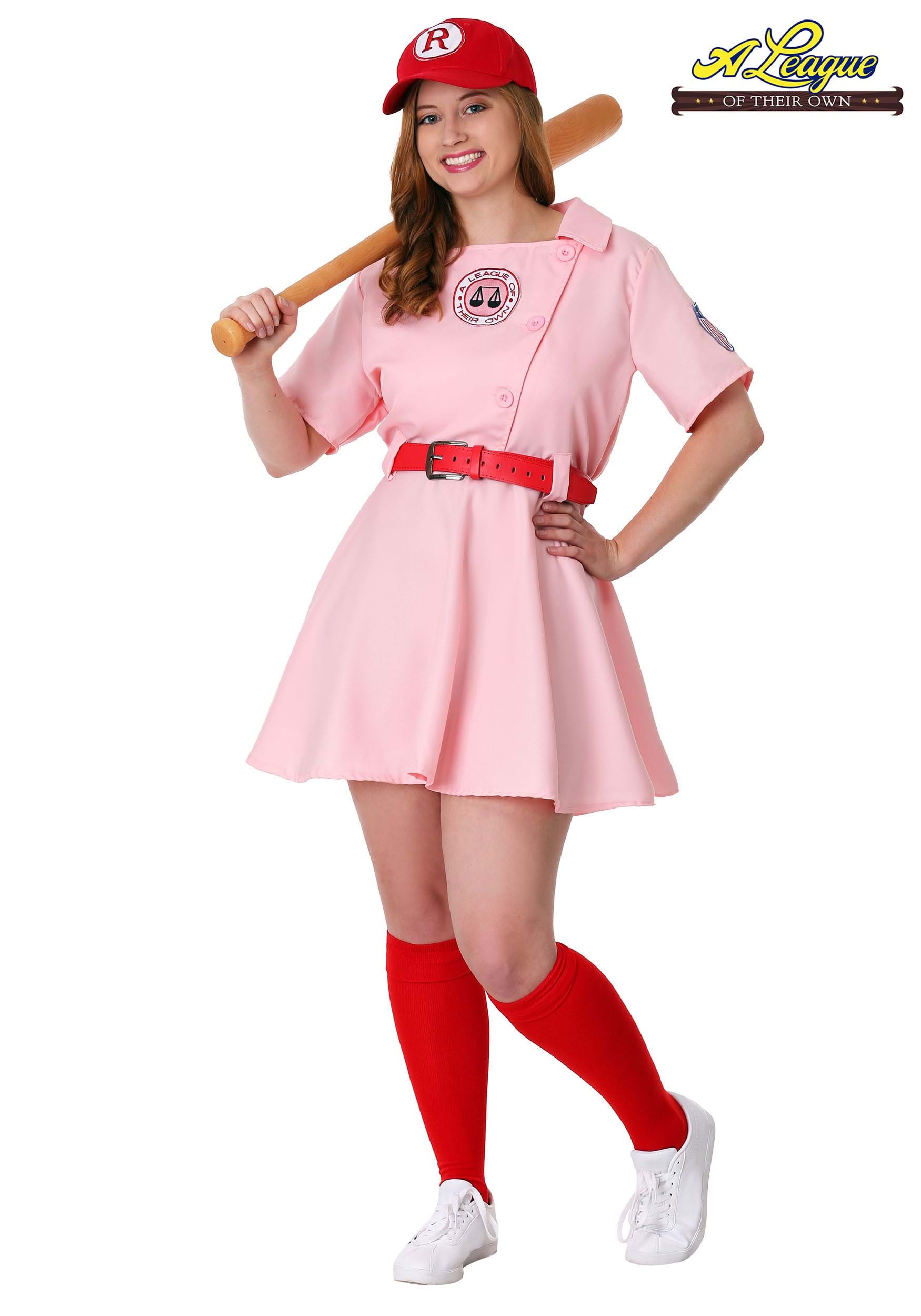 Women's League of Their Own Dottie Costume Plus Size 1 Women's League of Their Own Dottie Costume Plus Size
