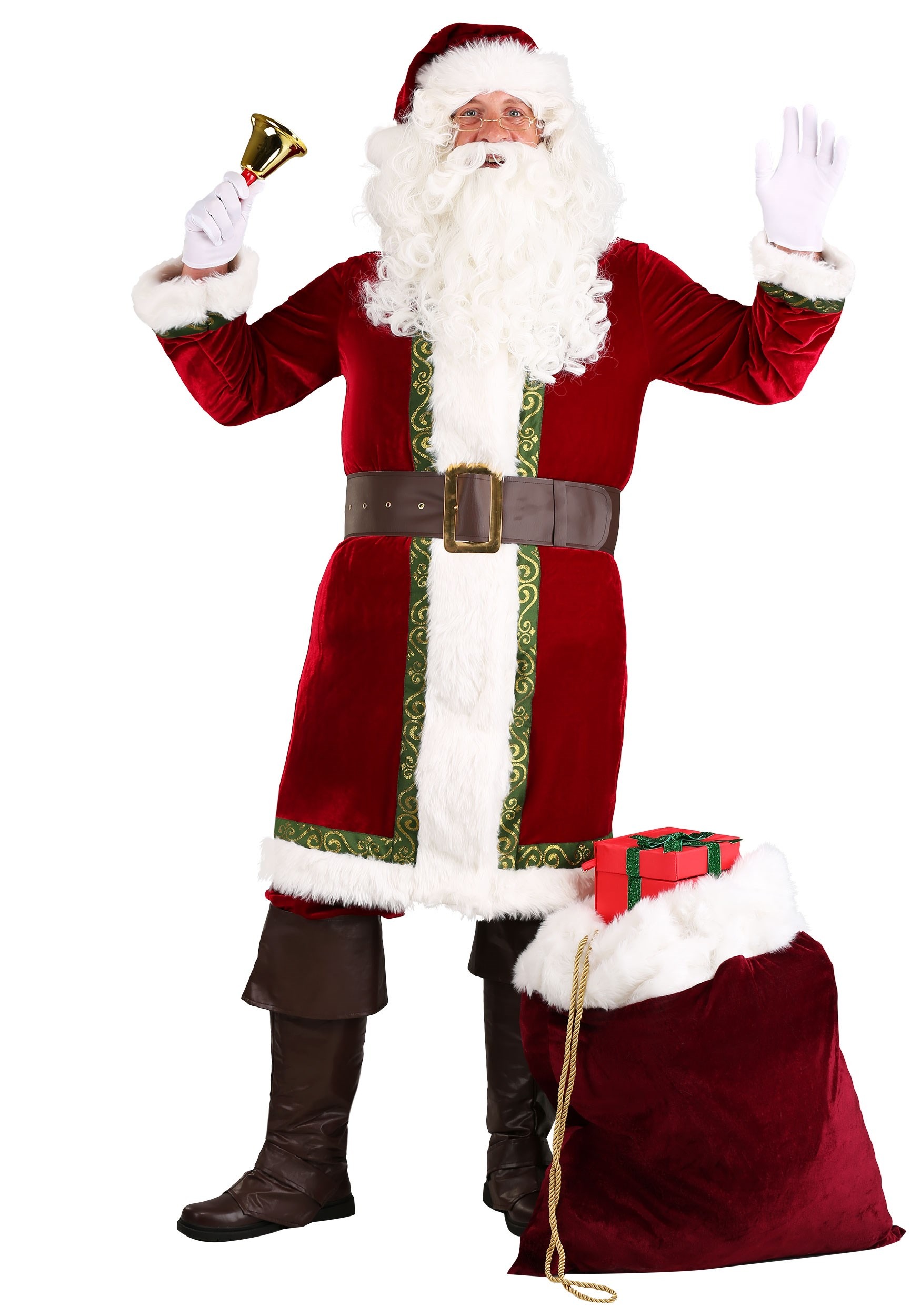 Old Time Santa Claus Costume for Men