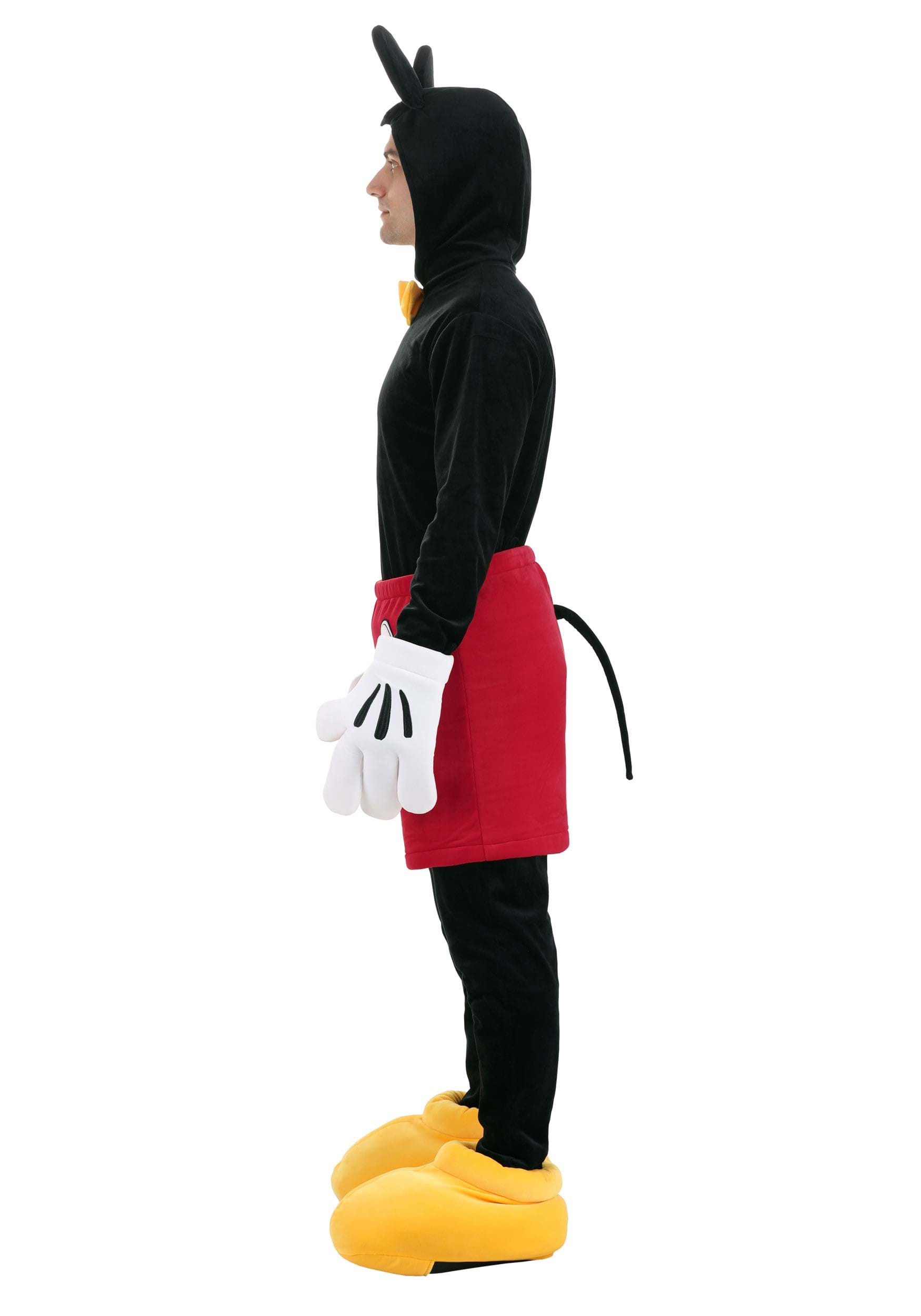 Deluxe Disney Mickey Mouse Costume for Men