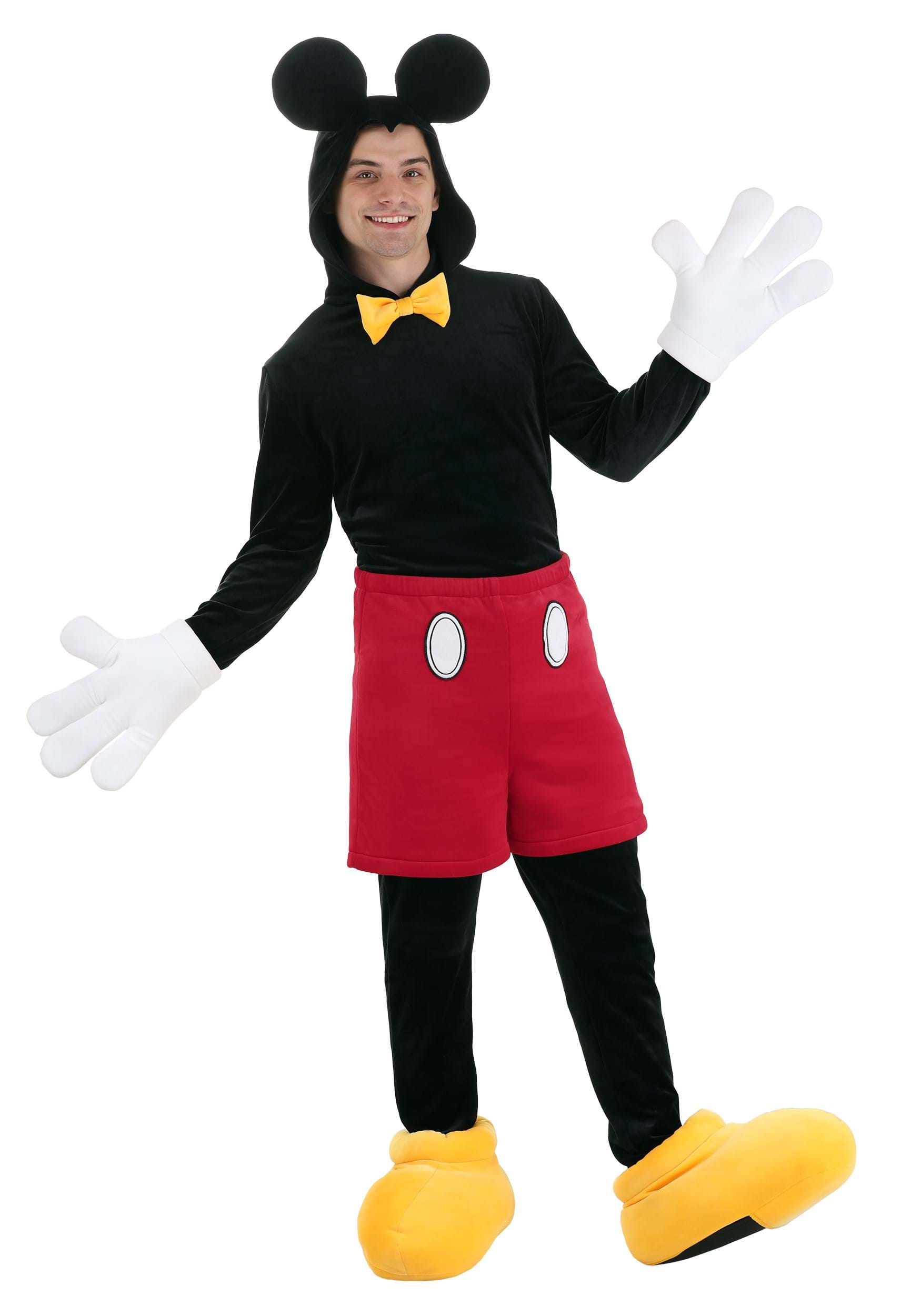 Deluxe Disney Mickey Mouse Costume for Men