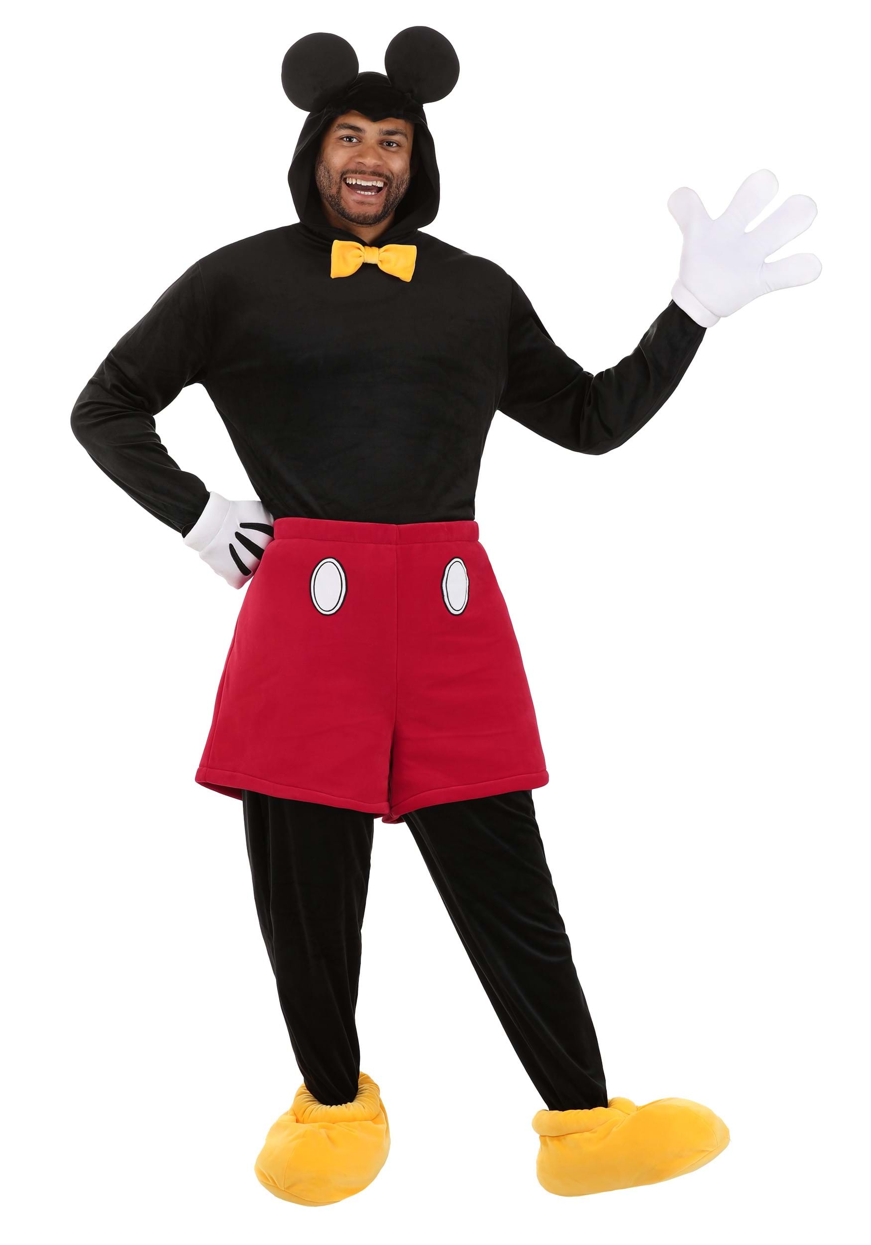 Deluxe Disney Mickey Mouse Costume for Men