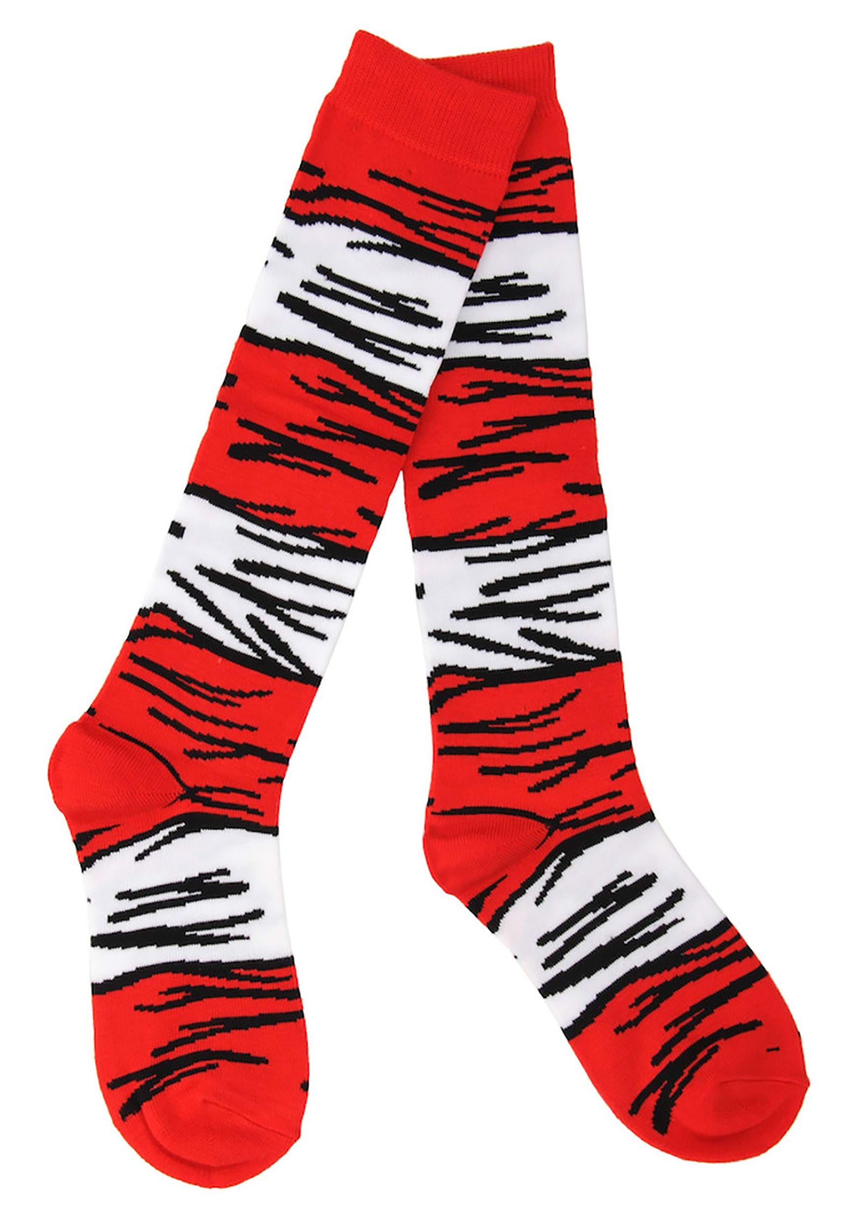 The Cat in the Hat Kid's Costume Socks 2 The Cat in the Hat Kid's Costume Socks