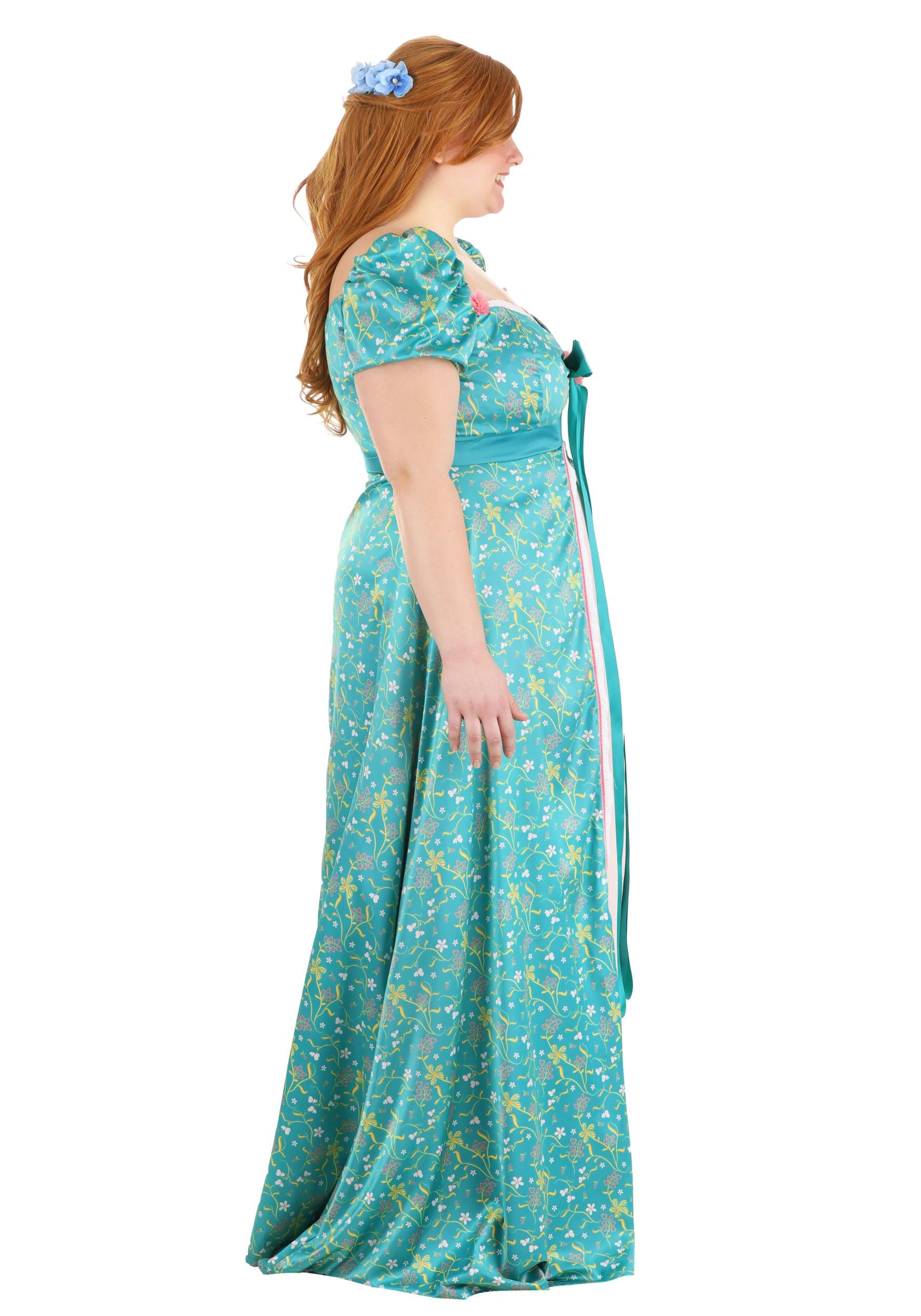 Women's Plus Size Disney Enchanted Giselle Costume Dress 3 Women's Plus Size Disney Enchanted Giselle Costume Dress