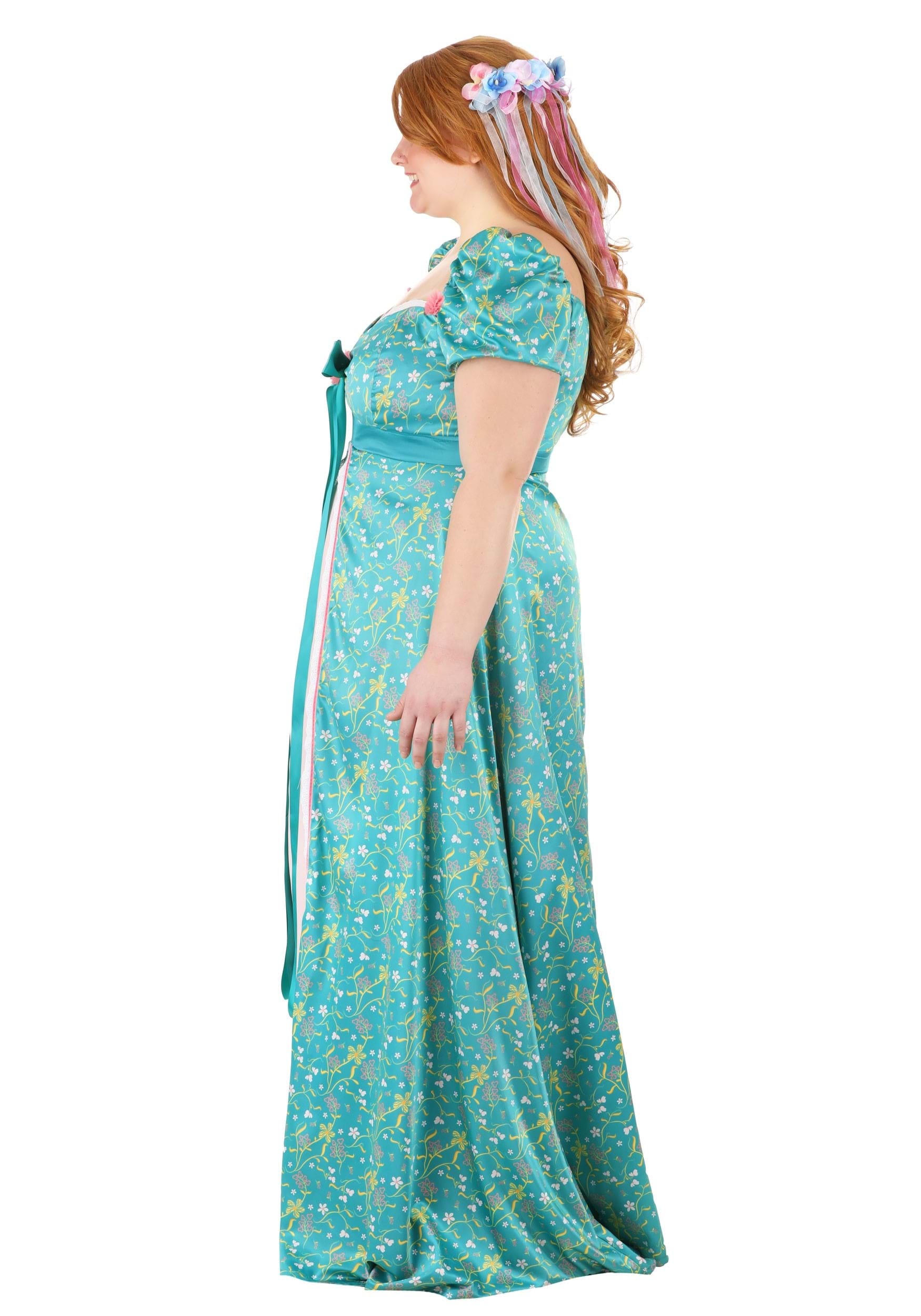 Women's Plus Size Disney Enchanted Giselle Costume Dress 4 Women's Plus Size Disney Enchanted Giselle Costume Dress