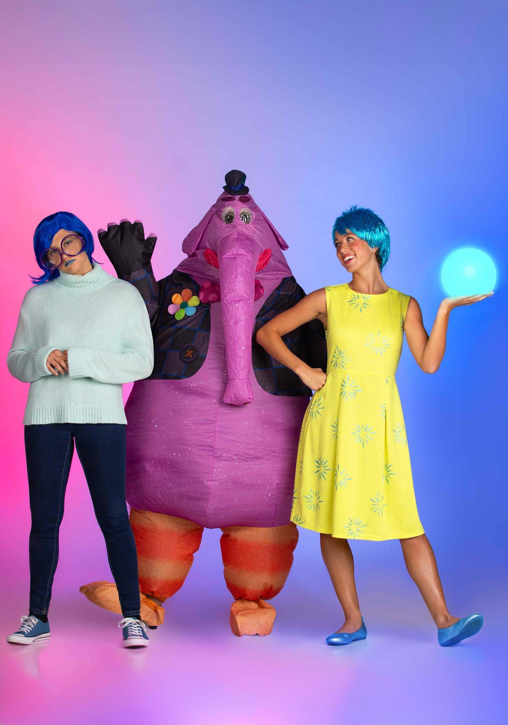 Adult Disney Inside Out Bing Bong Inflatable Costume