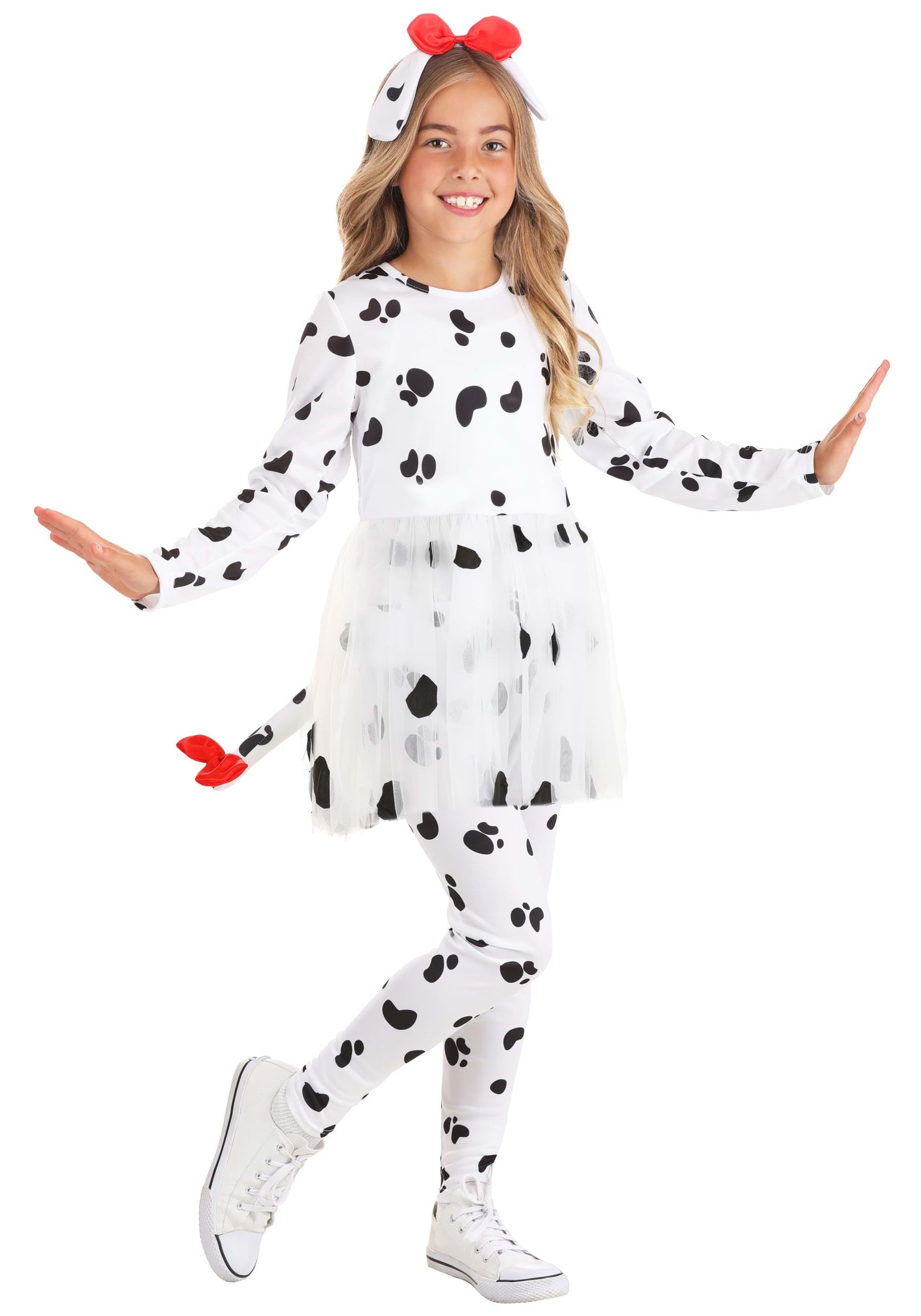 Adorable Dalmatian Costume for Girls