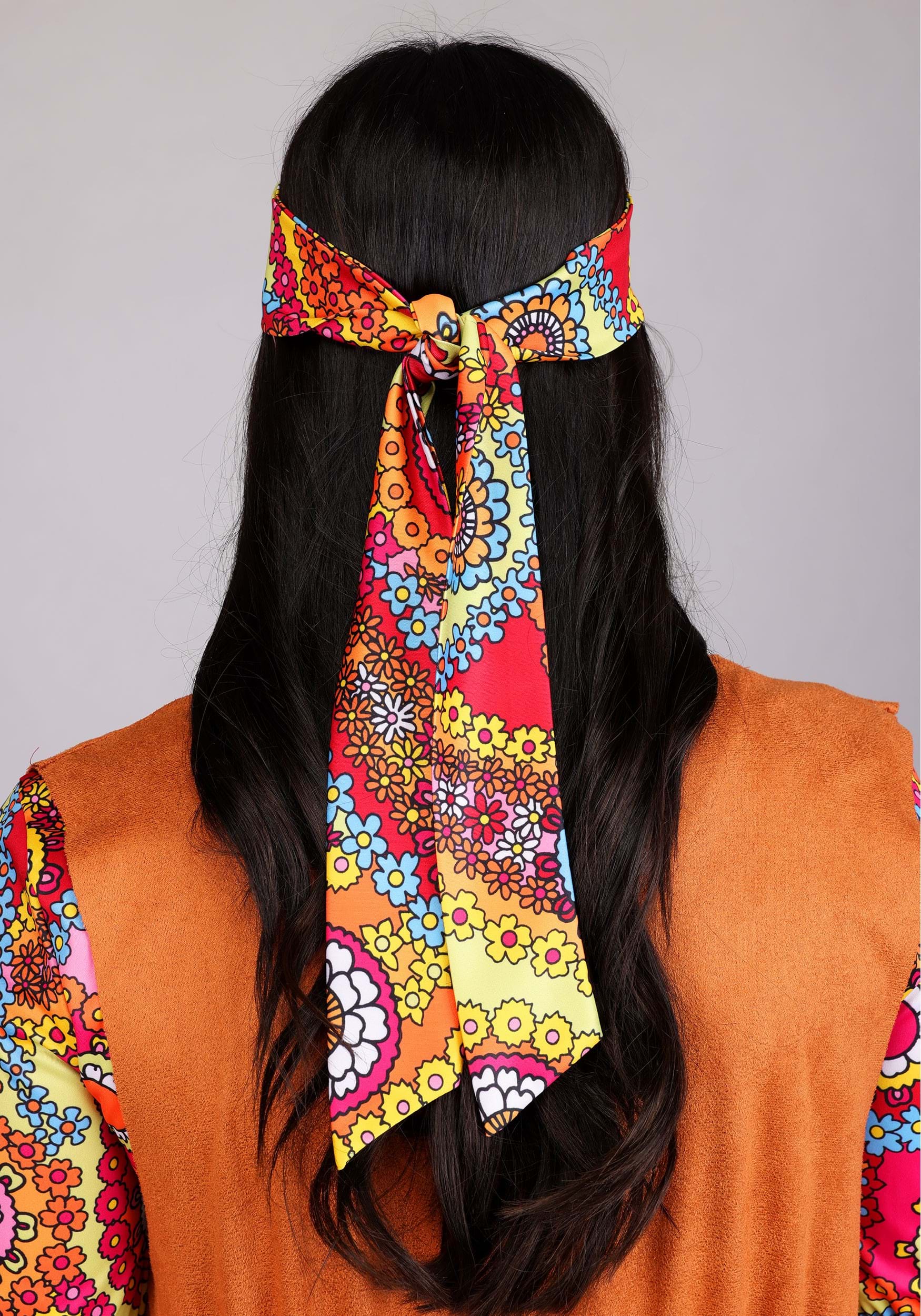 Women's 70s Woodstock Hippie Costume Dress
