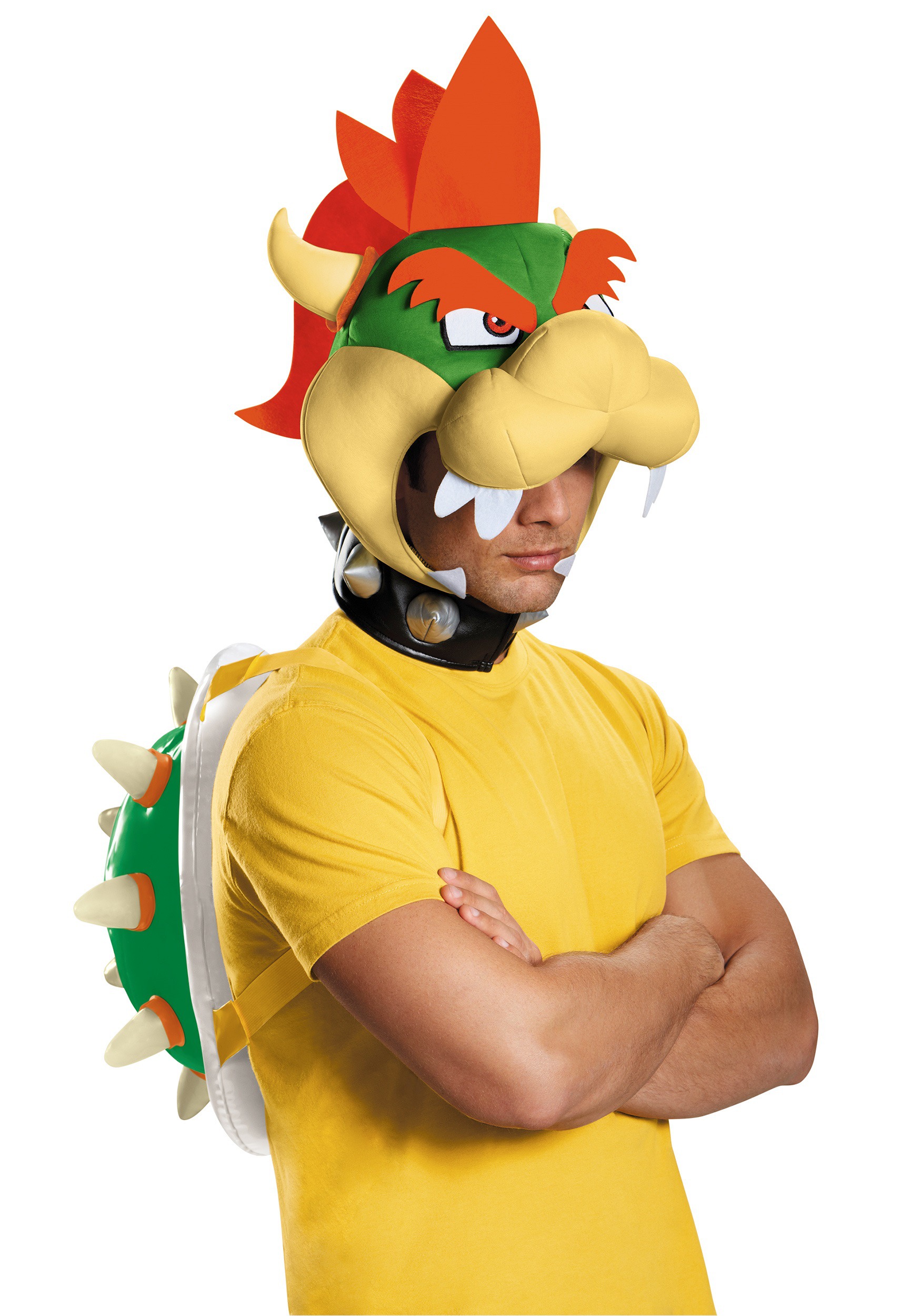 Super Mario Bros. Bowser Accessory Costume Kit for Adults