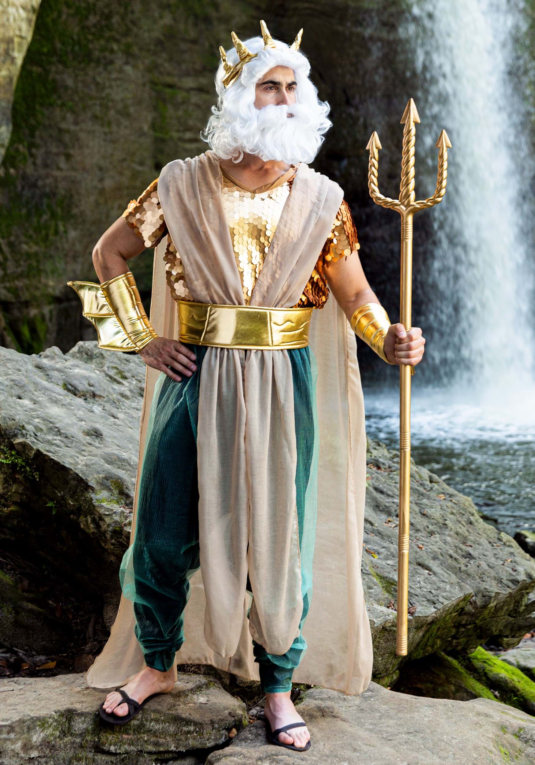 Poseidon Men's Costume