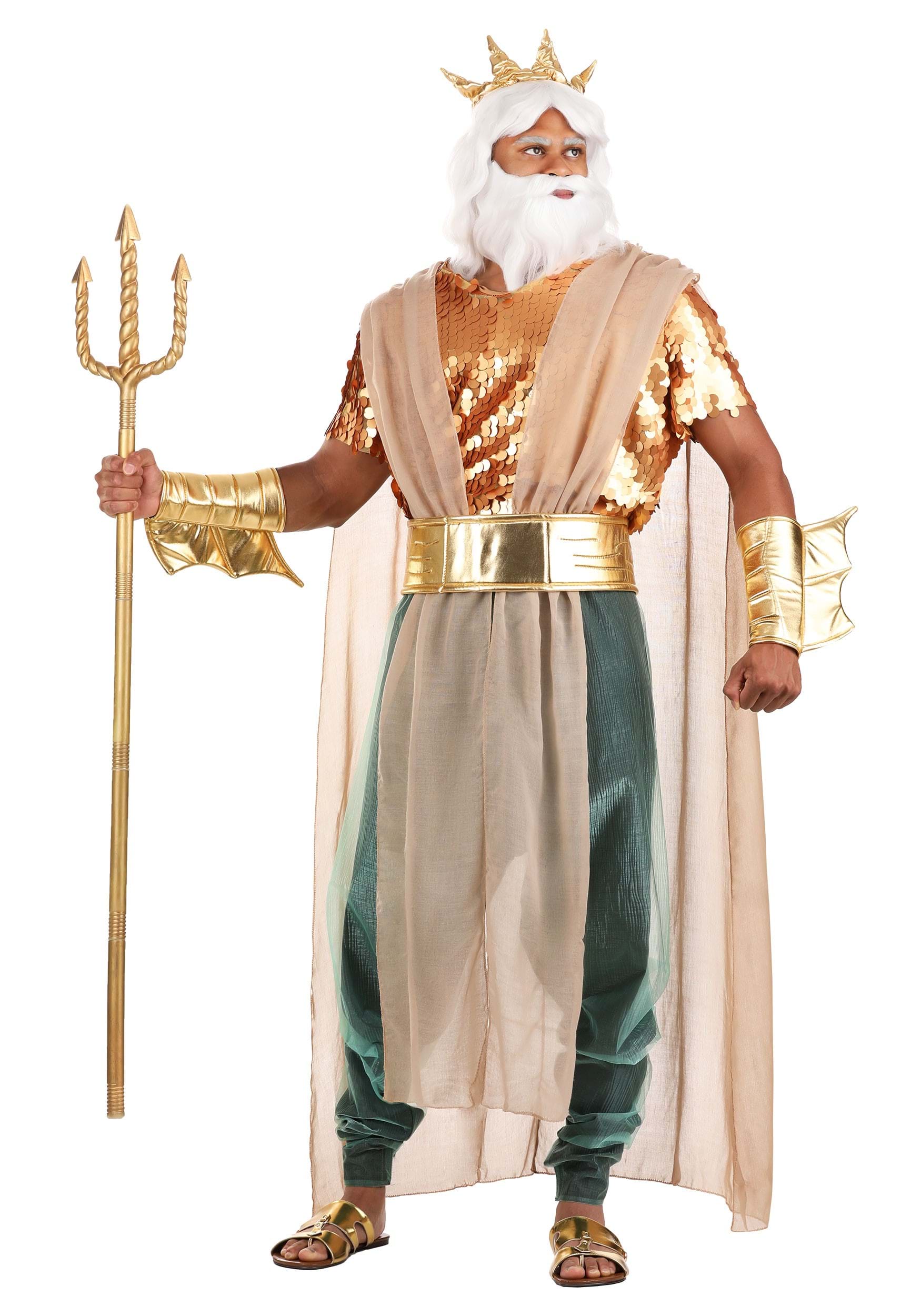 Poseidon Men's Costume