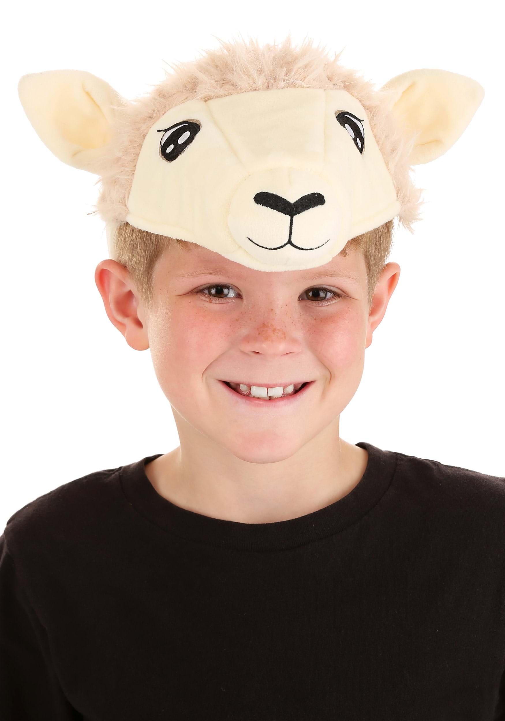 Plush Sheep Costume Headband 1 Plush Sheep Costume Headband