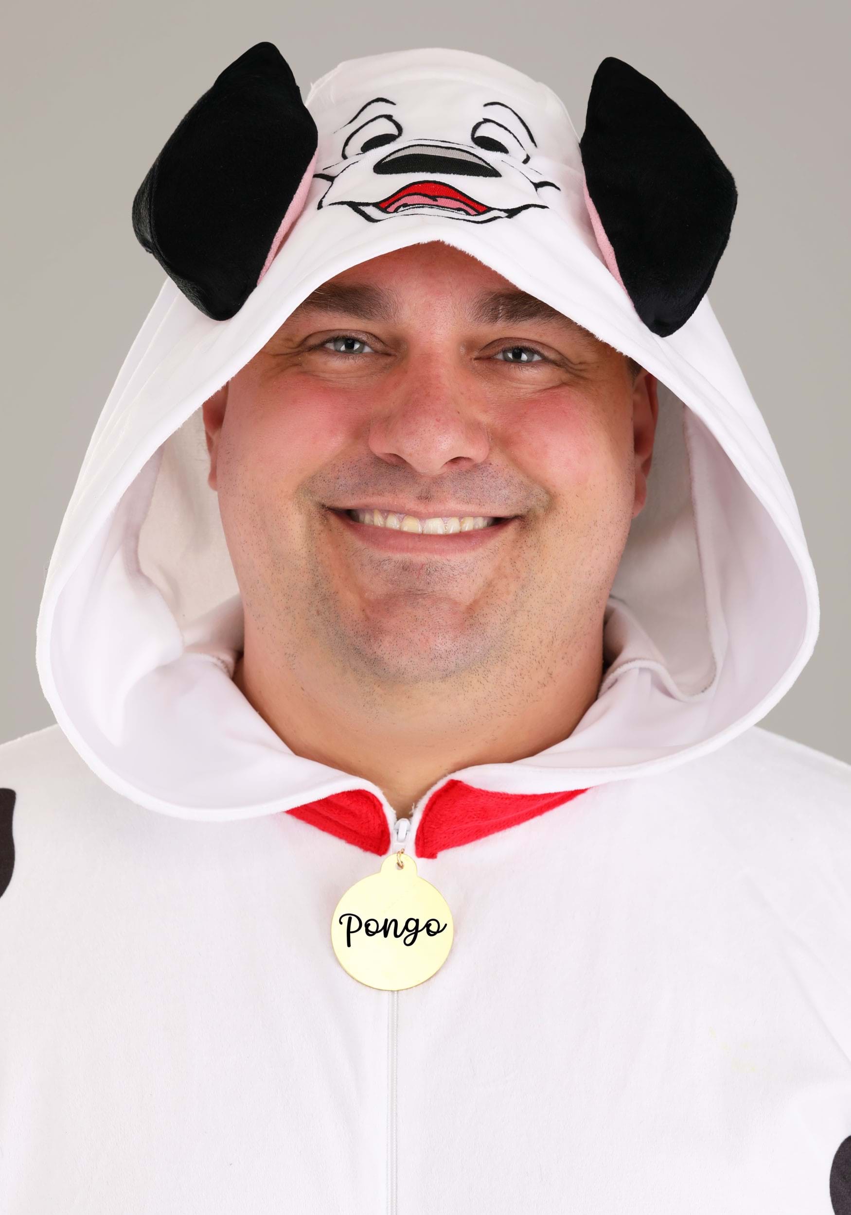 Pongo Costume for Plus Size Men from Disney's 101 Dalmatians