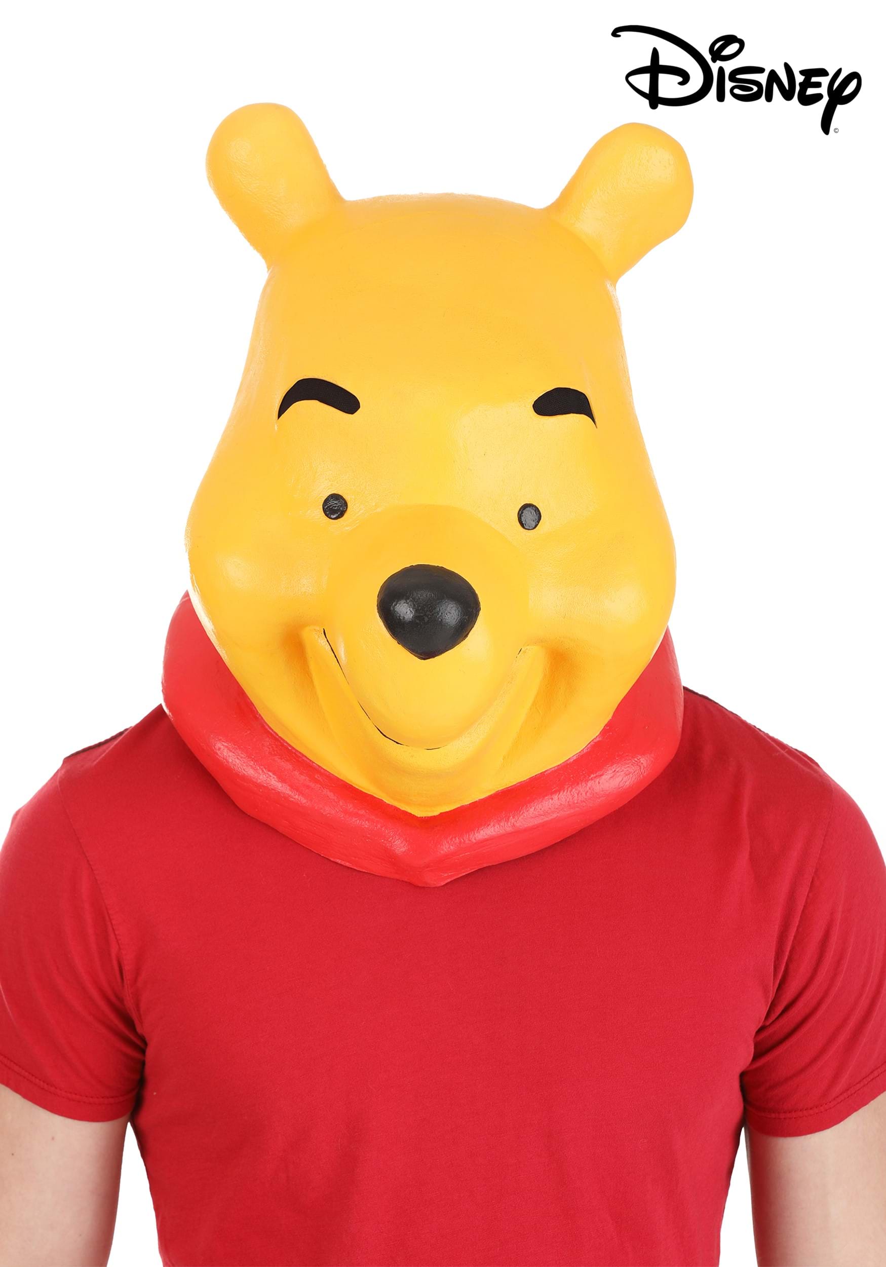 Disney Winnie the Pooh Deluxe Pooh Latex Mask for Adults