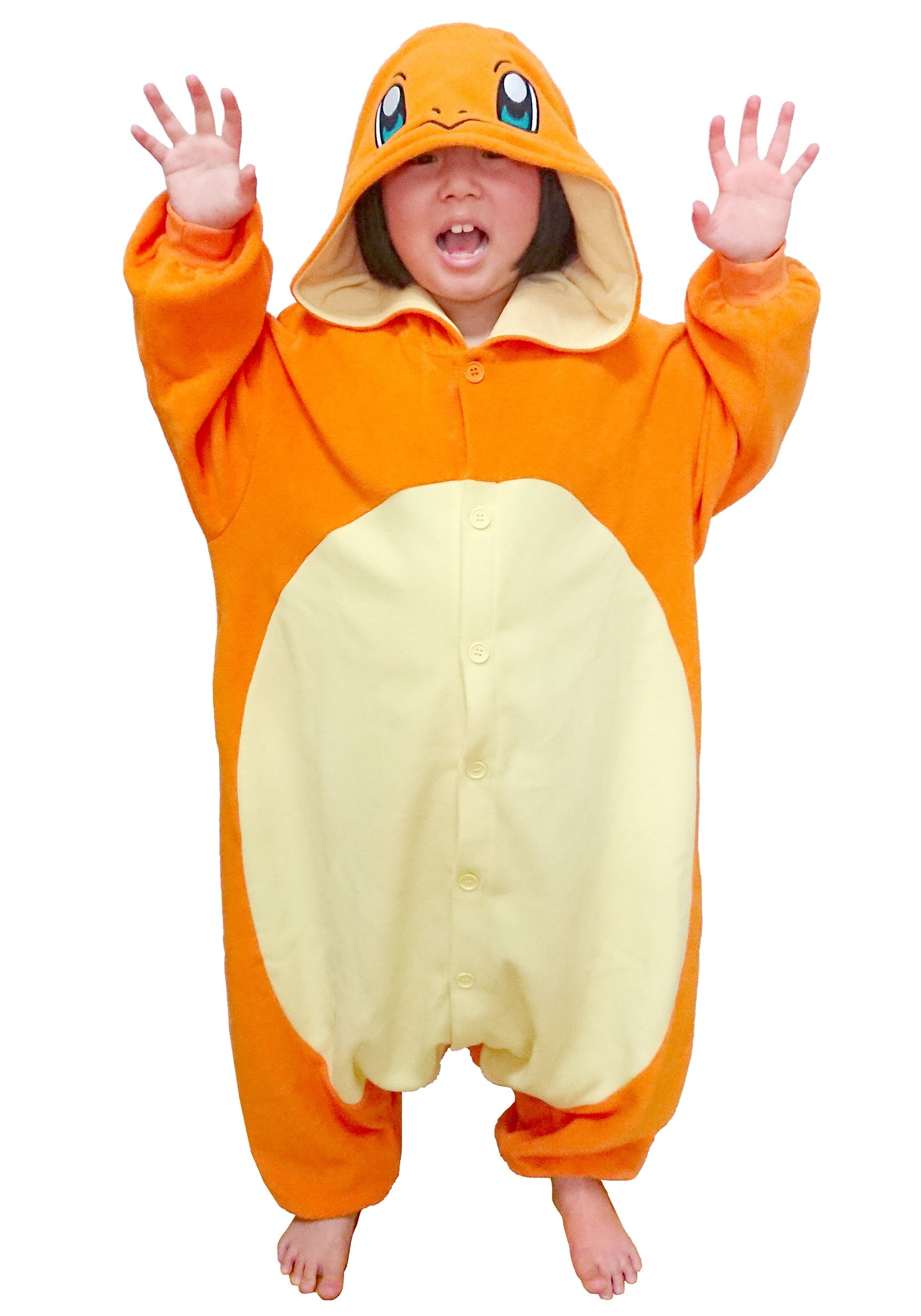 Kid's Pok茅mon Charmander Kigurumi