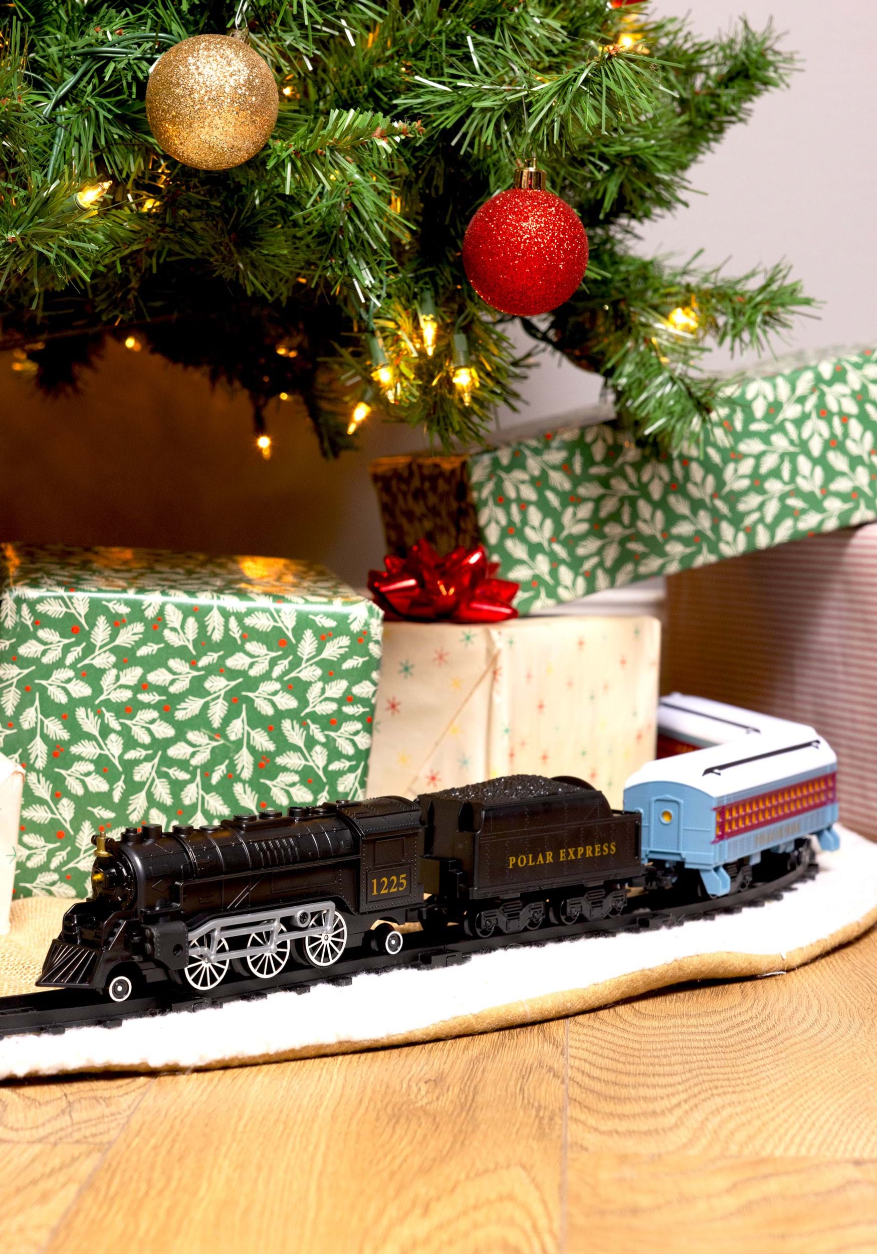 Battery Operated Mini Train Set, Polar Express