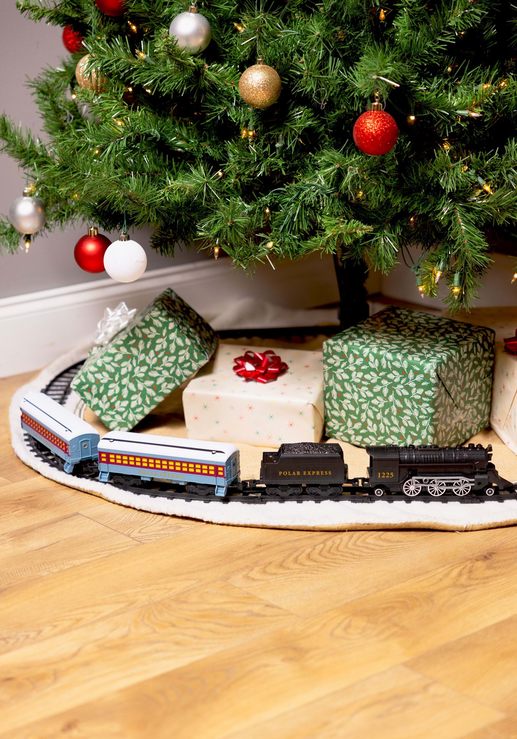 Battery Operated Mini Train Set, Polar Express