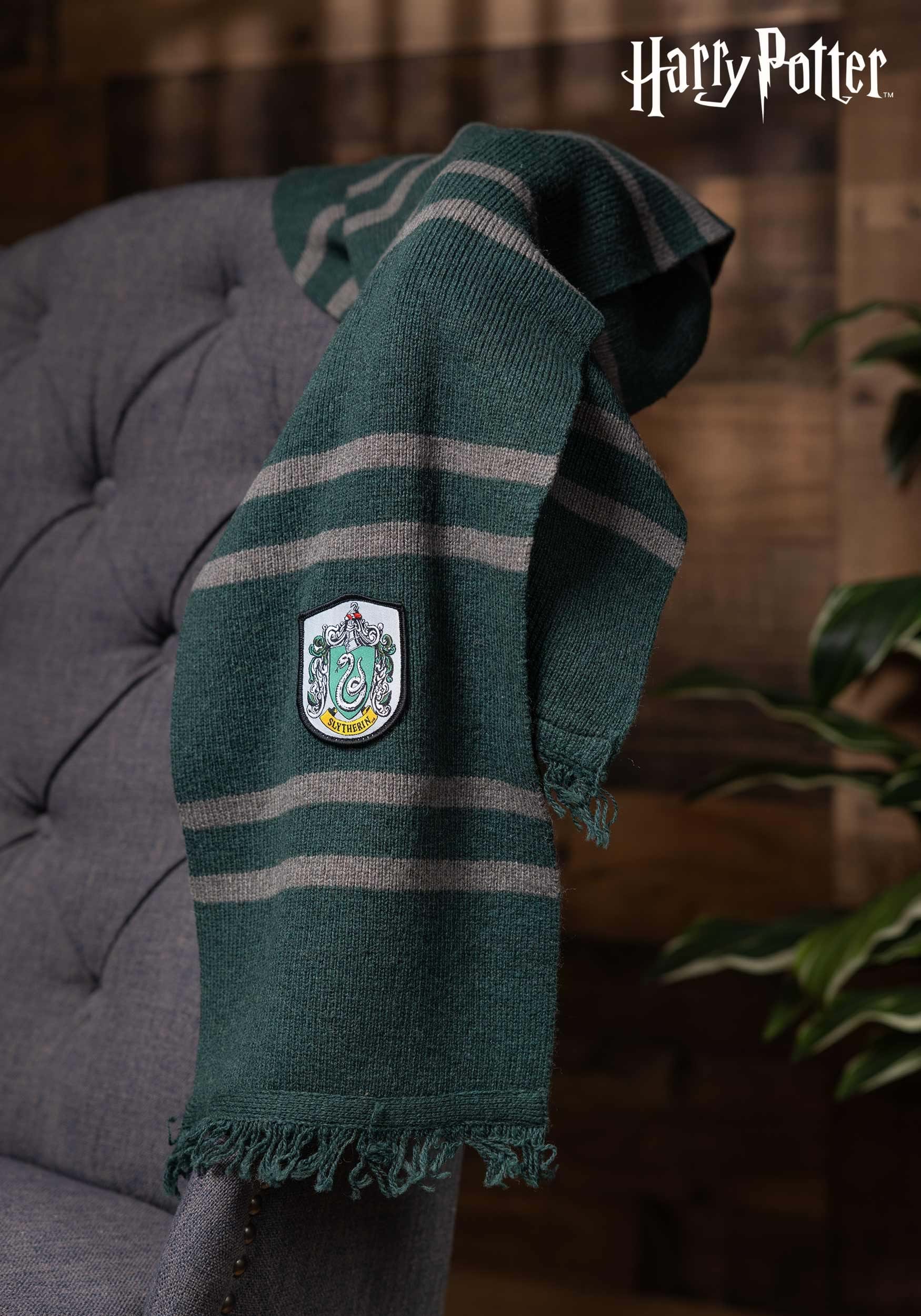 Slytherin House Harry Potter Scarf