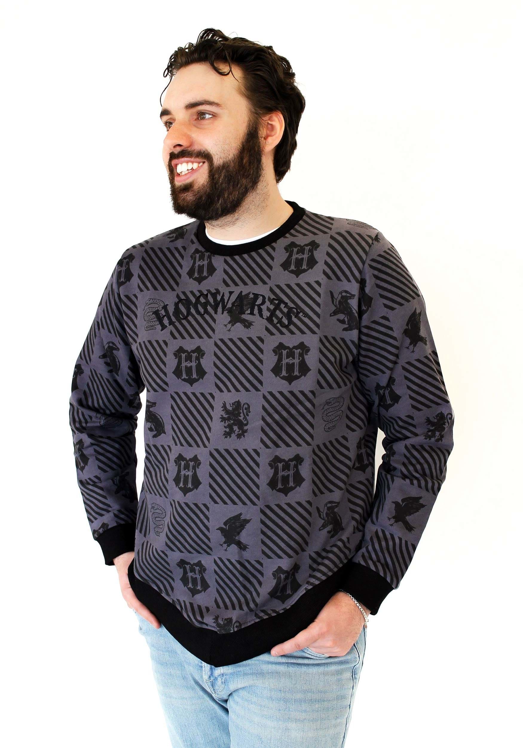 Adult Cakeworthy Embroidered Hogwarts Pullover Sweater