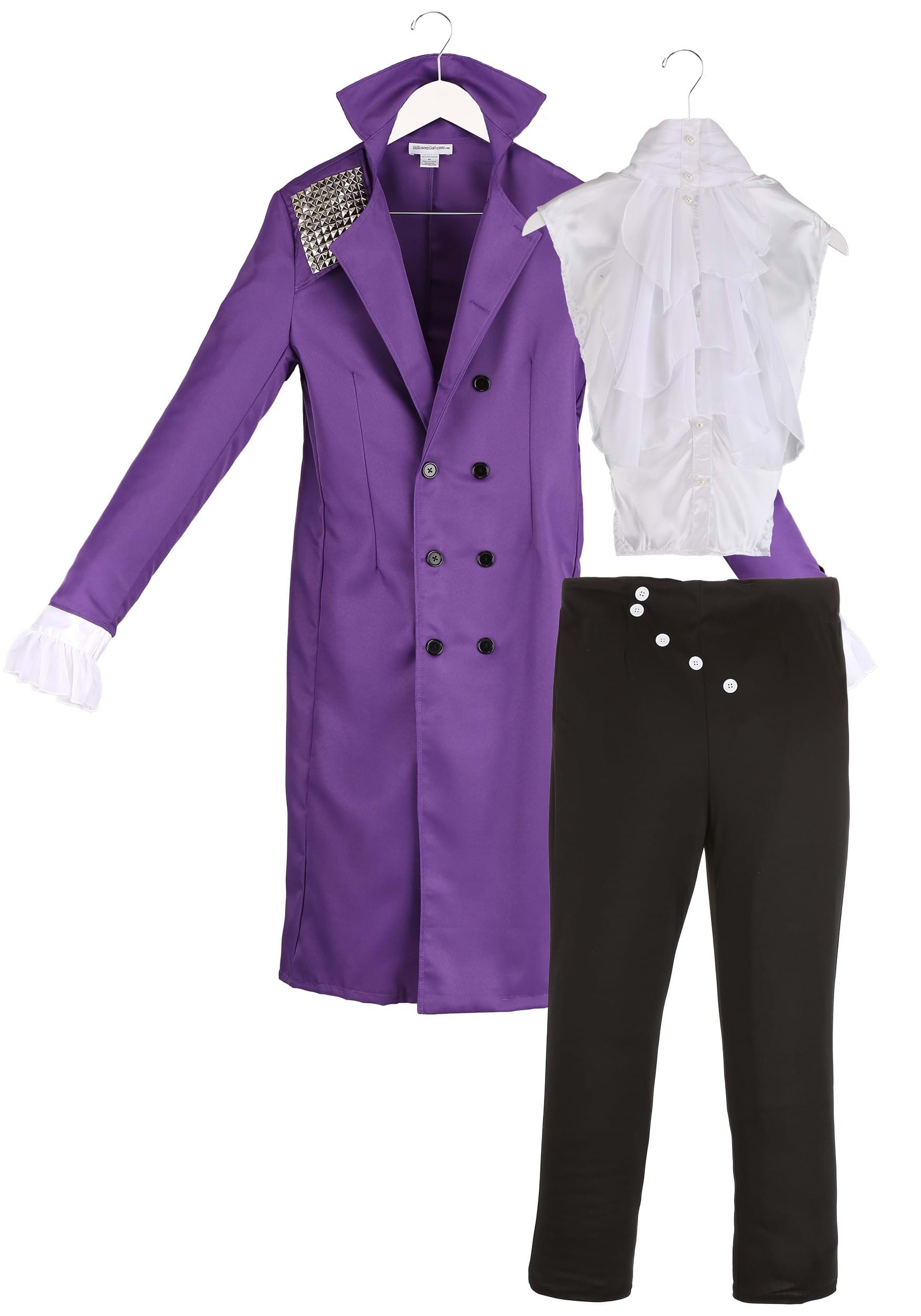 Purple Rock Legend Men's Costume