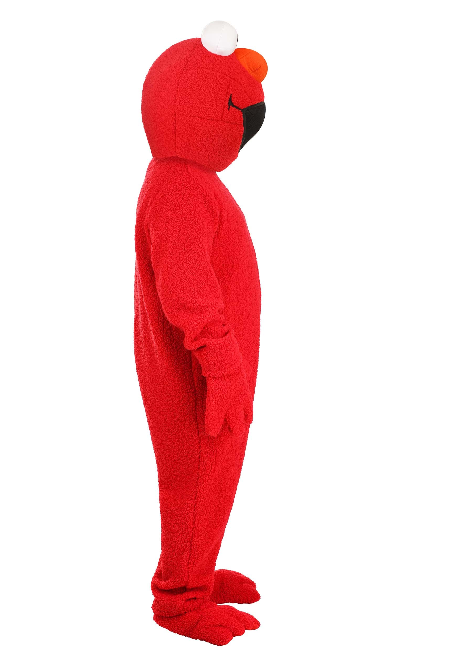 Adult Plus Size Sesame Street Elmo Mascot Costume