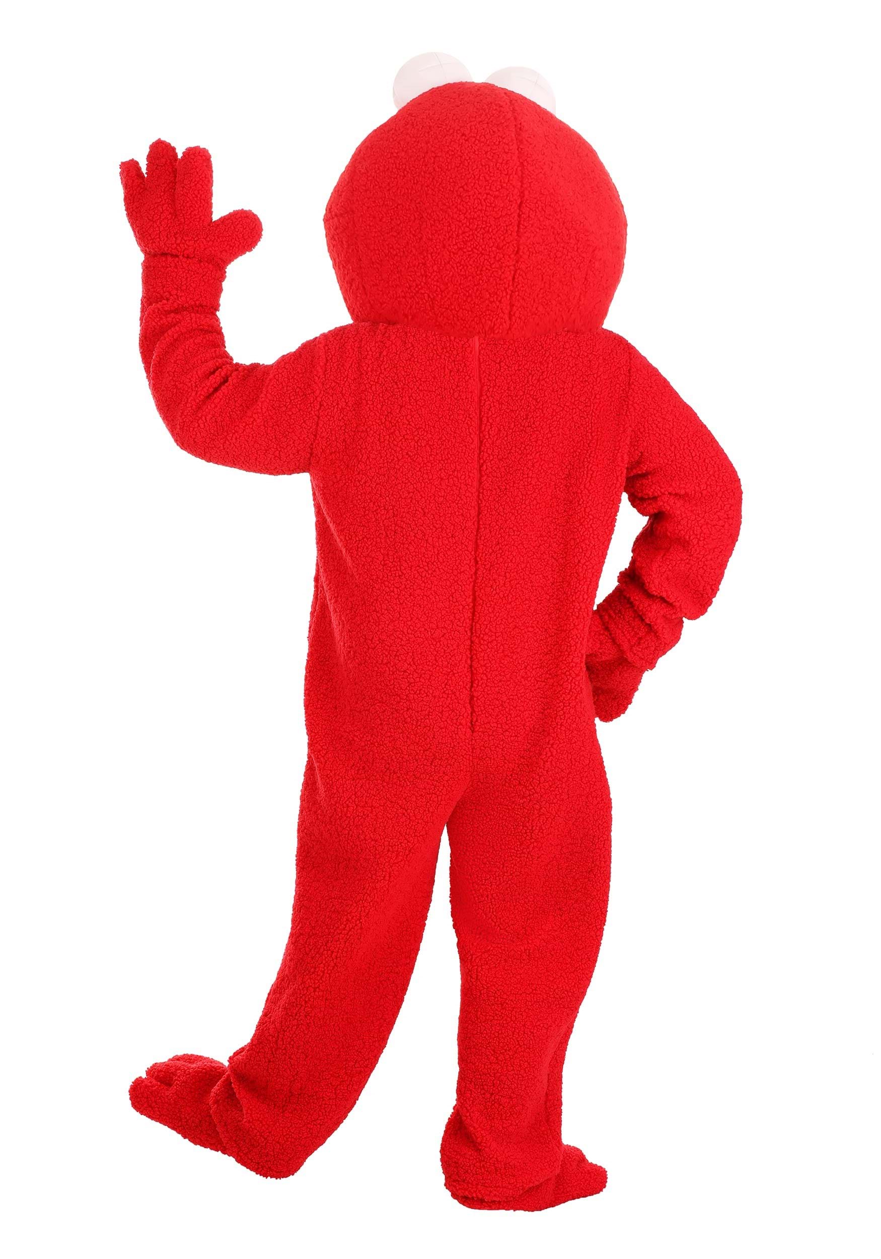 Adult Plus Size Sesame Street Elmo Mascot Costume