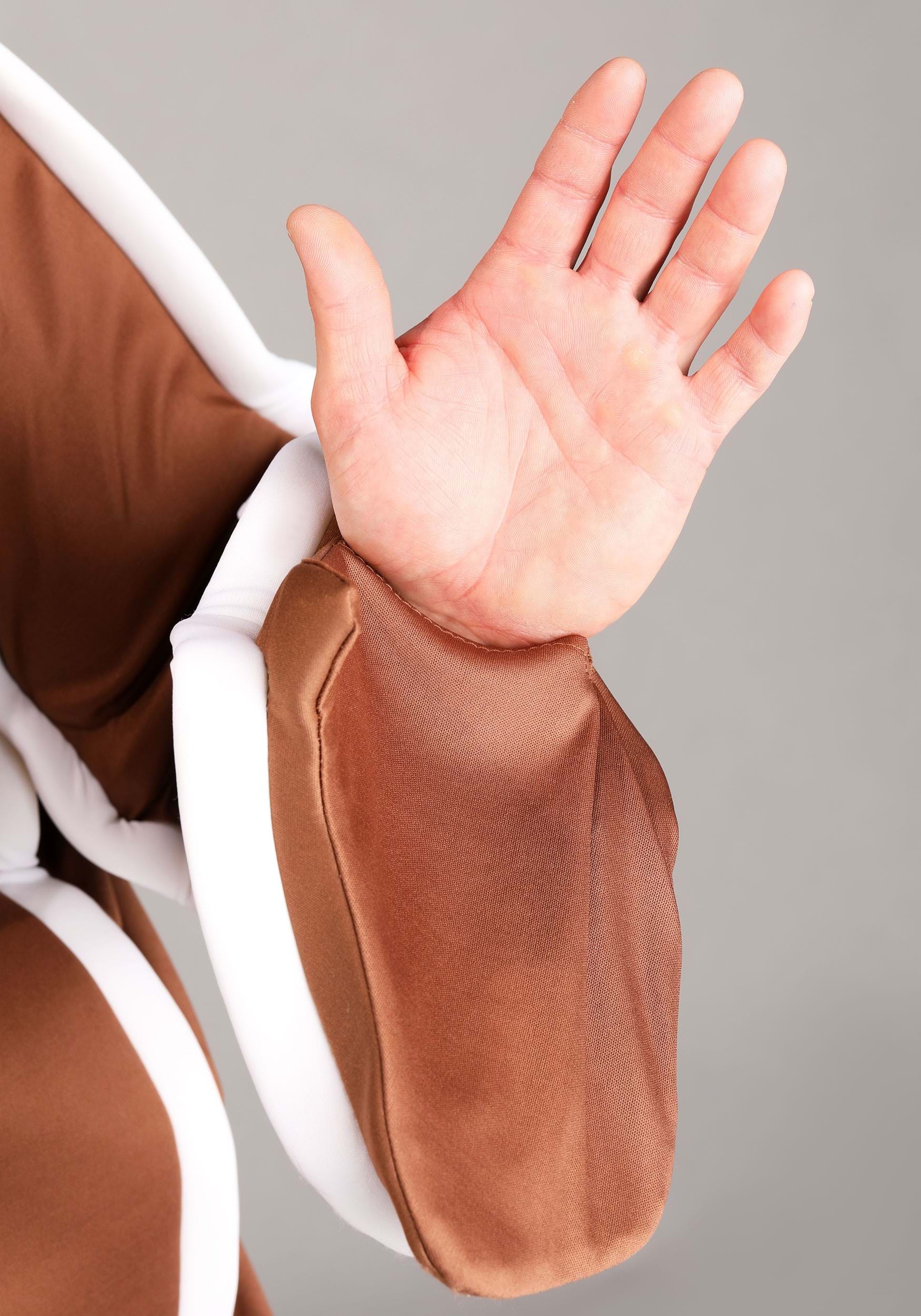 Plus Sized Iced Gingerbread Man Costume for Adults