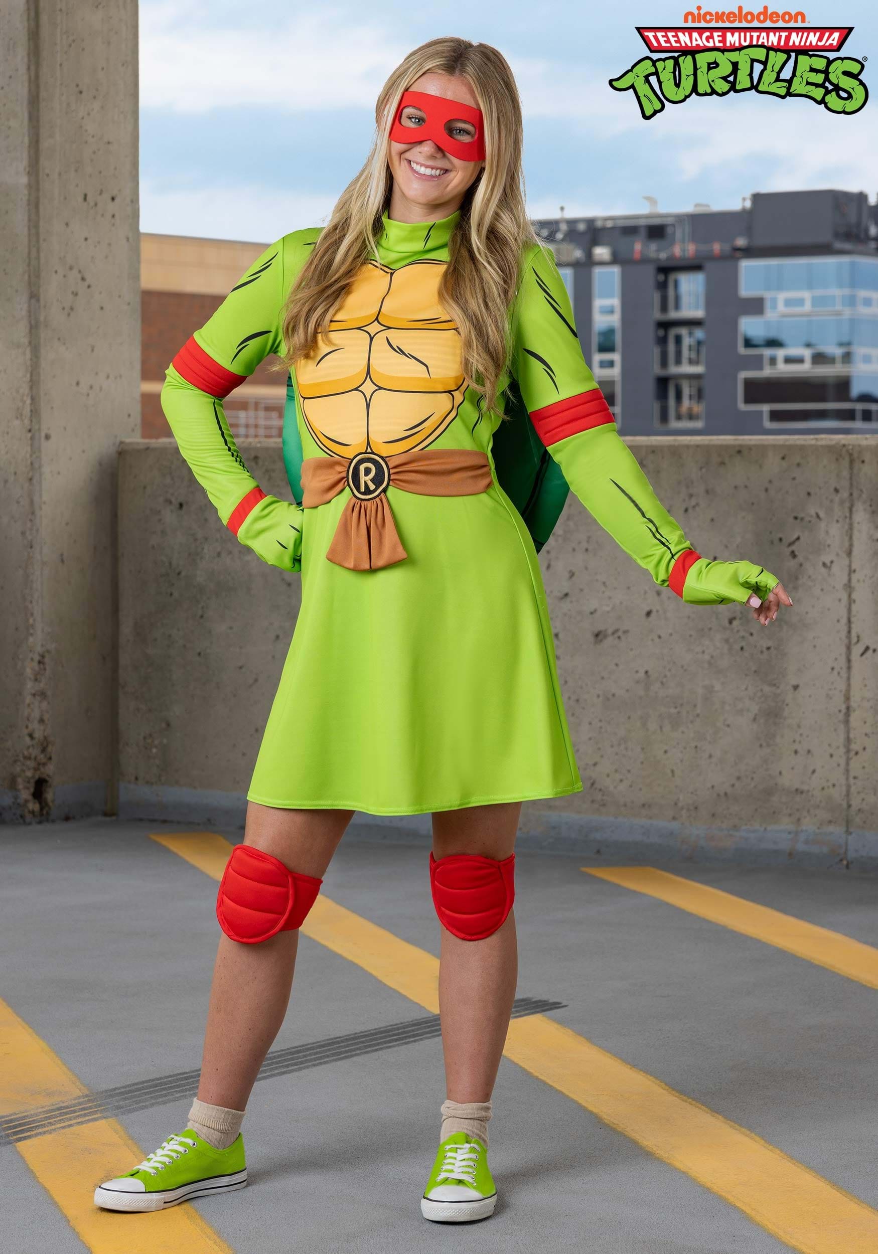 Women's Teenage Mutant Ninja Turtles Raphael Costume Dress