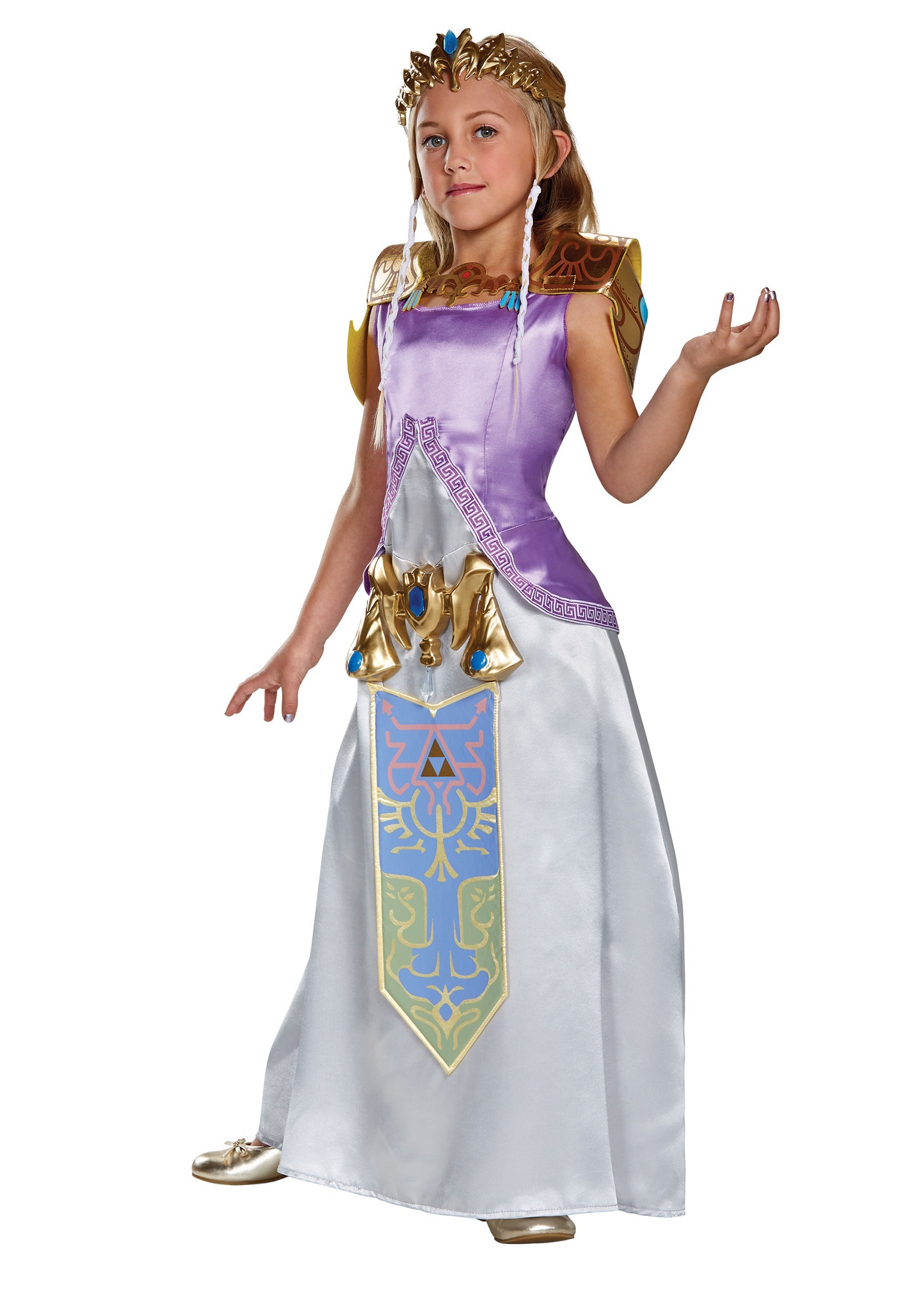 Deluxe Zelda Girl's Costume