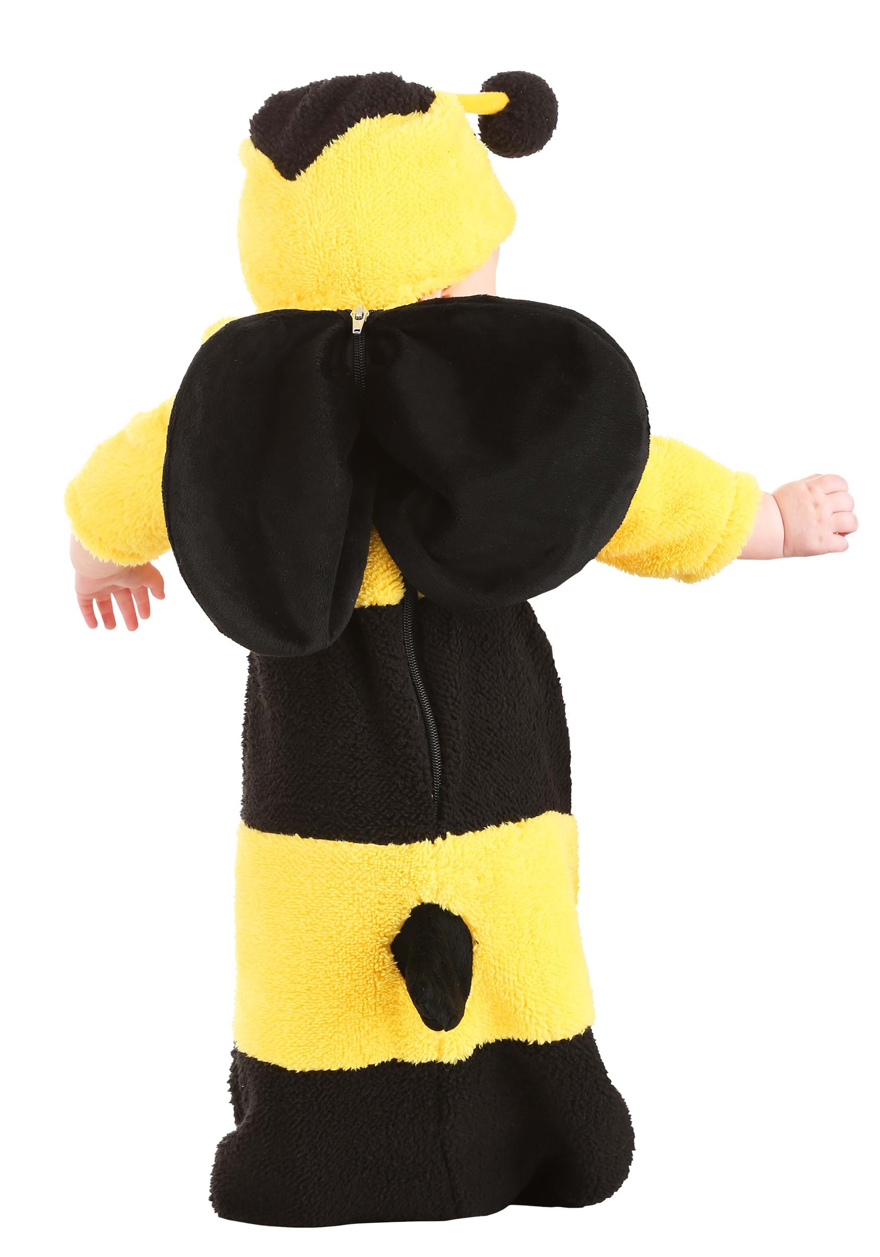 Furry Bumble Bee Infant Costume 2 Furry Bumble Bee Infant Costume