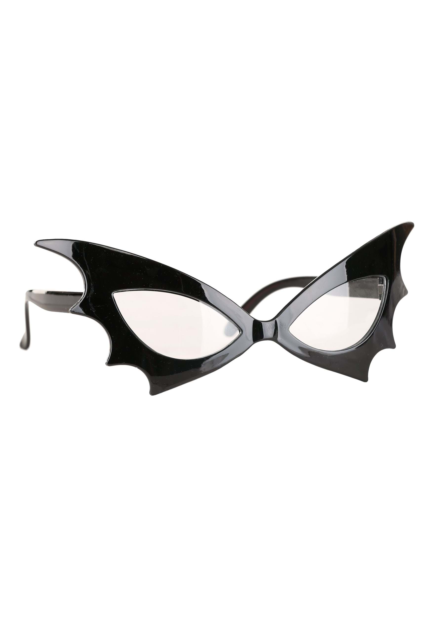 Adult Black Wings Glasses 2 Adult Black Wings Glasses