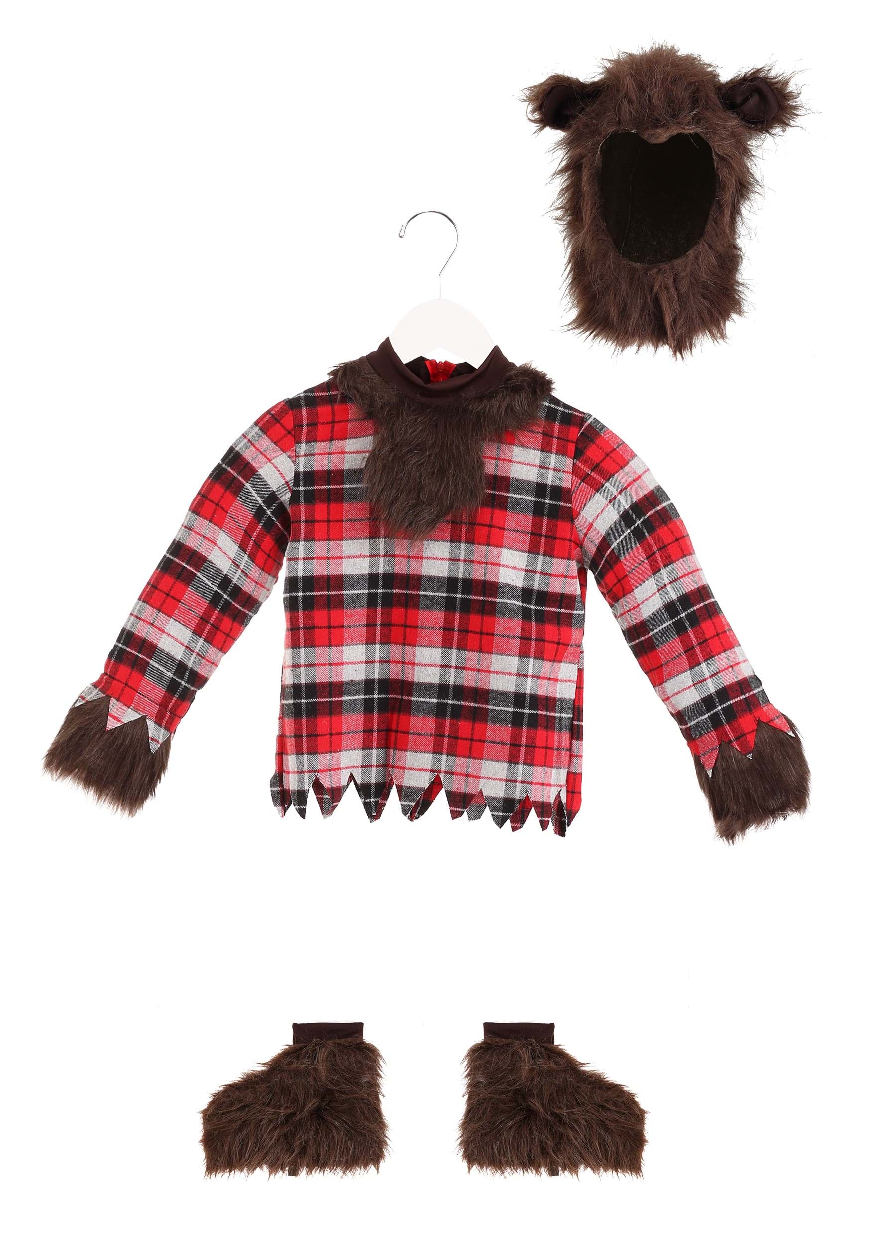 Fierce Werewolf Costume for Toddlers