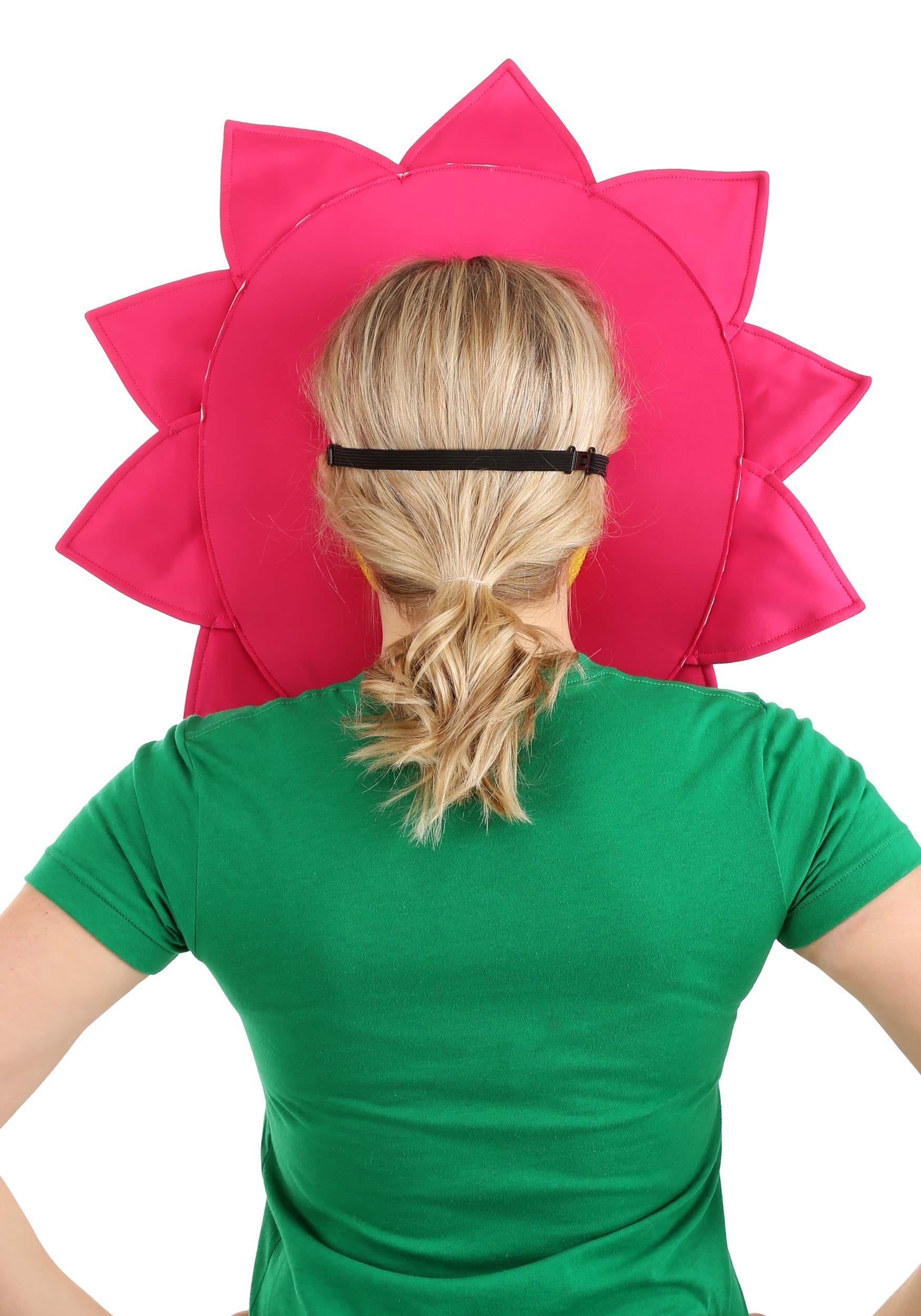 Pink Daisy Costume Flower Headpiece 2 Pink Daisy Costume Flower Headpiece