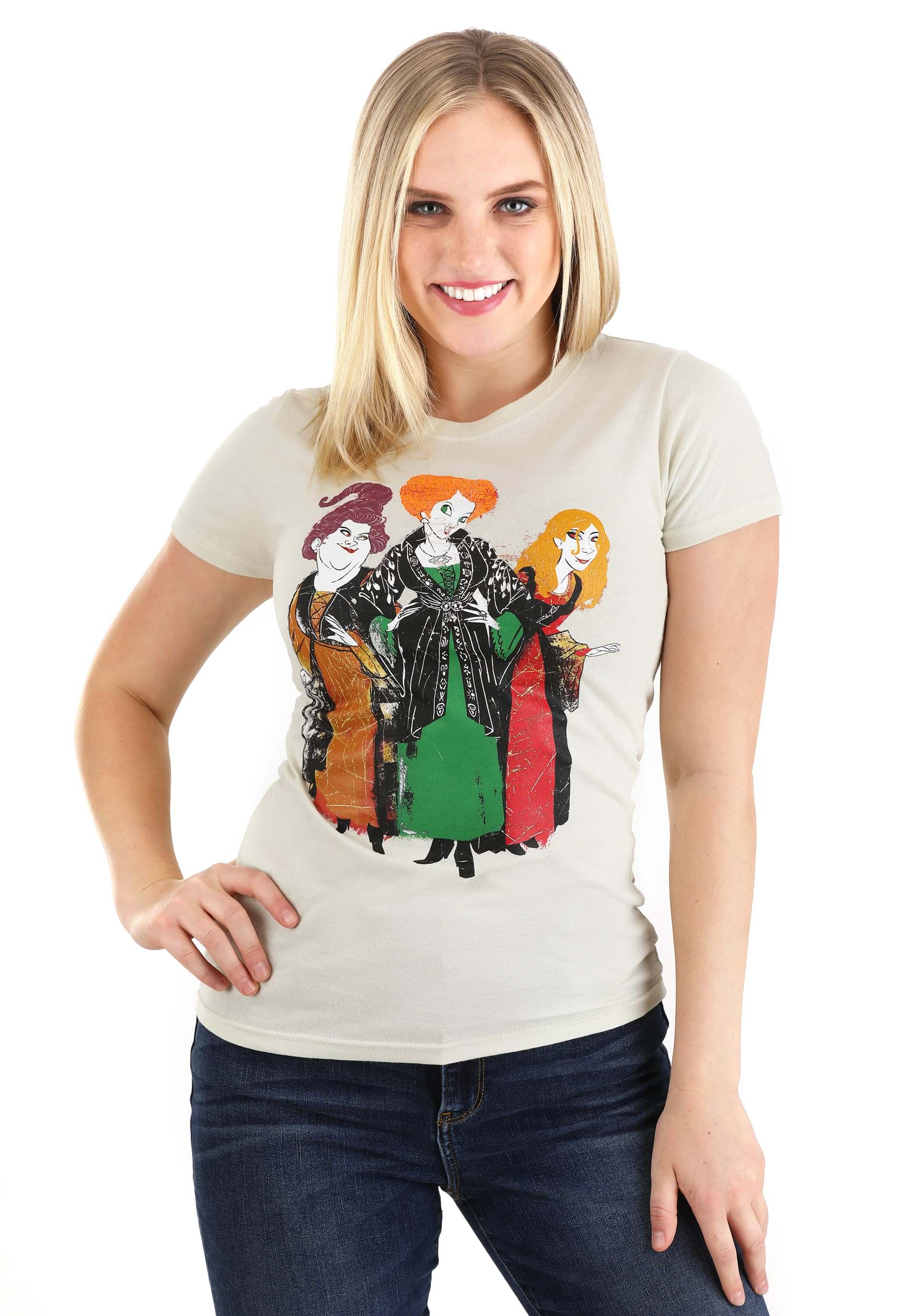 Hocus Pocus Sanderson Sisters T-Shirt for Women
