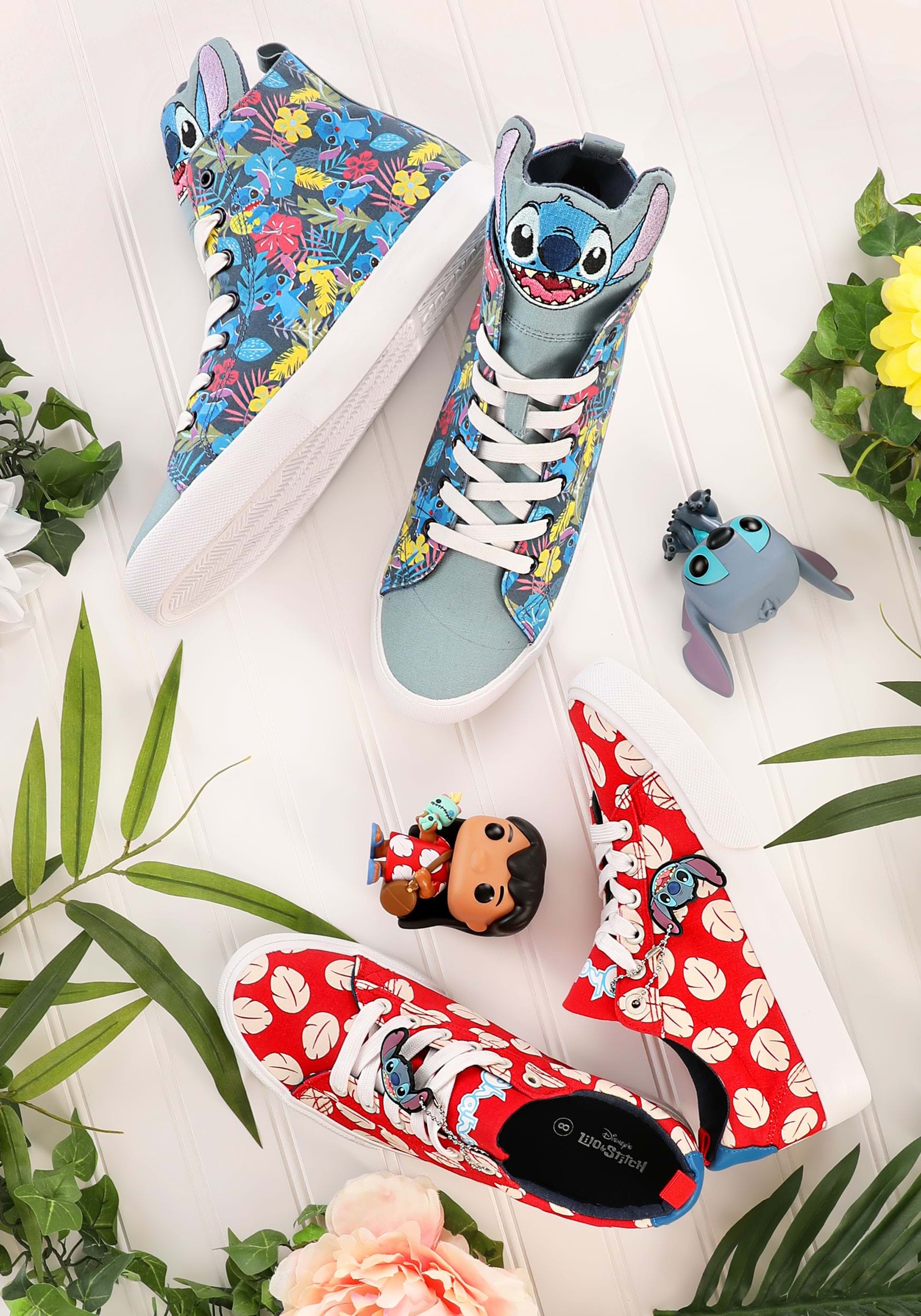 Disney Lilo & Stitch Lilo Low-Top Unisex Red Shoes