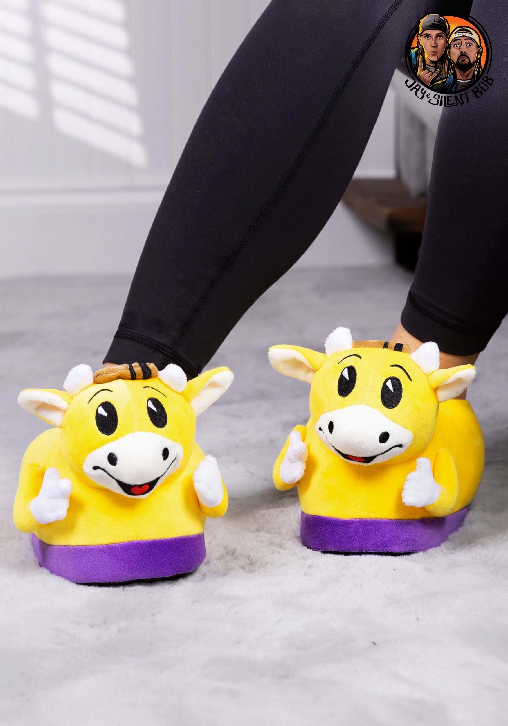 Adult Jay and Silent Bob Mooby's Slippers 1 Adult Jay and Silent Bob Mooby's Slippers