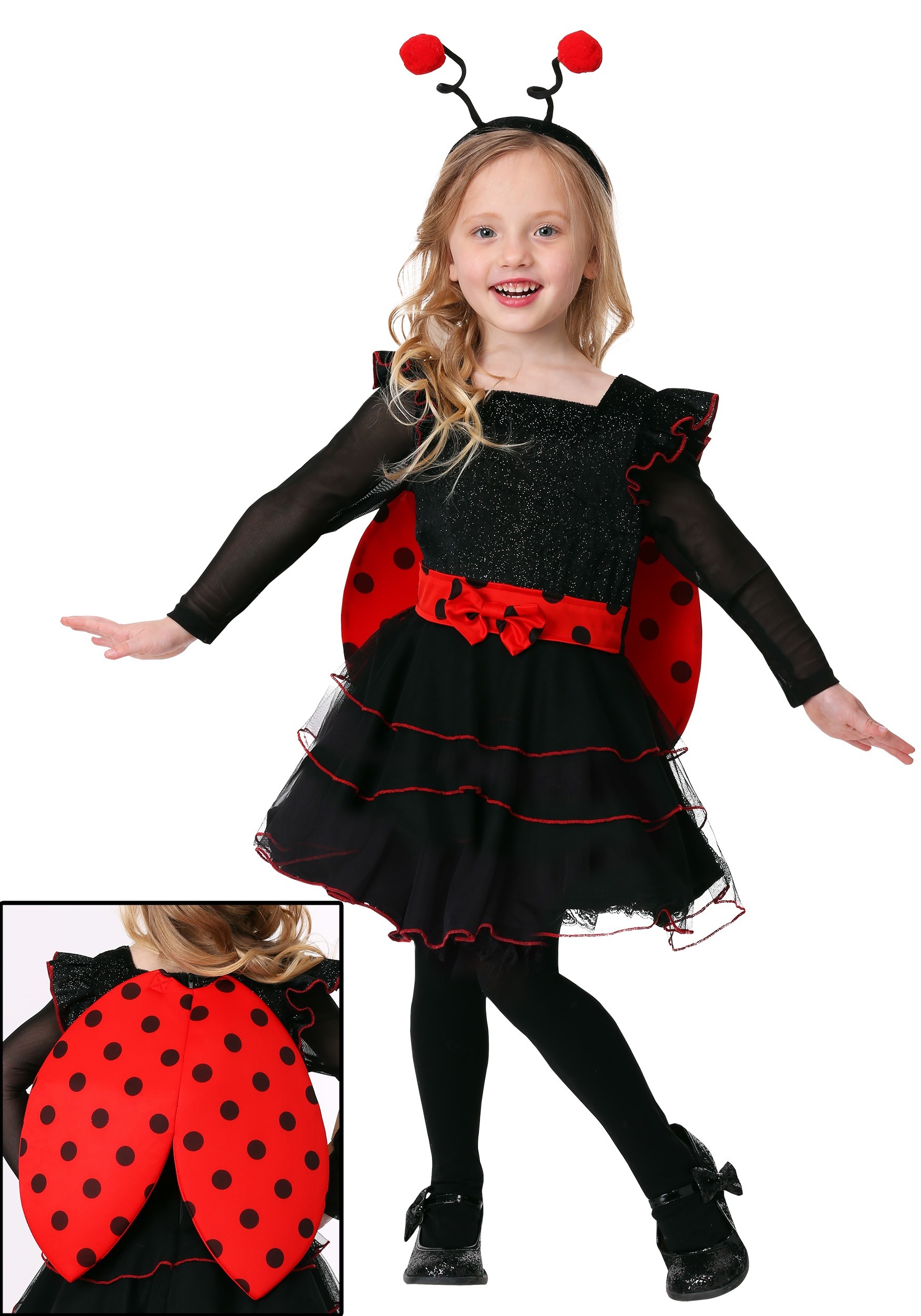 Sweet Ladybug Girl's Toddler Costume 1 Sweet Ladybug Girl's Toddler Costume