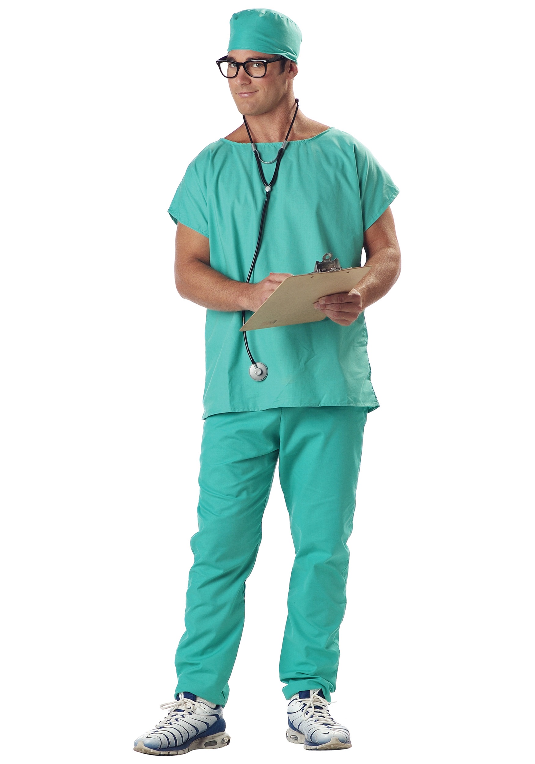 Surgical Green Scrubs Costume