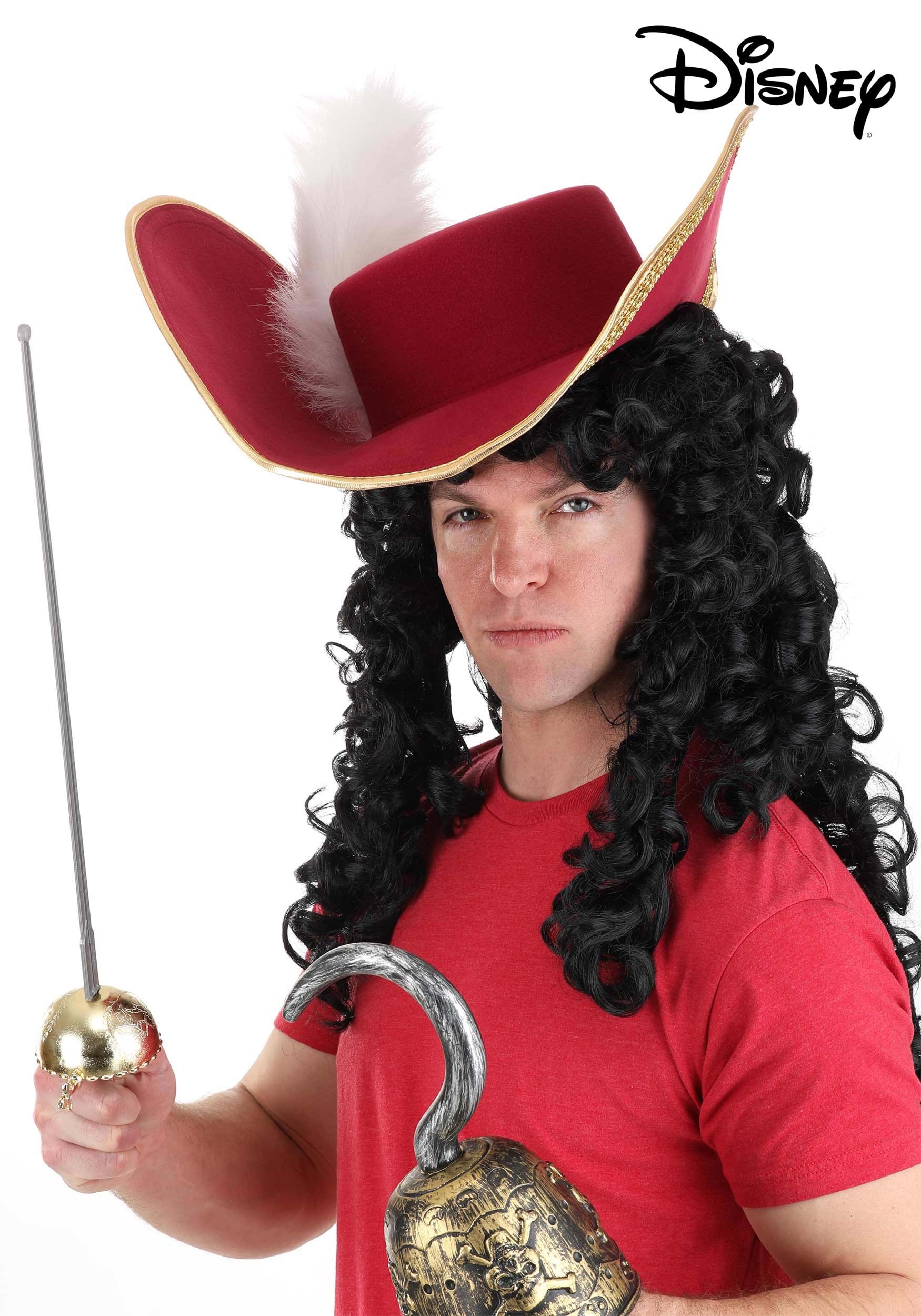 Captain Hook Adult Costume Hat