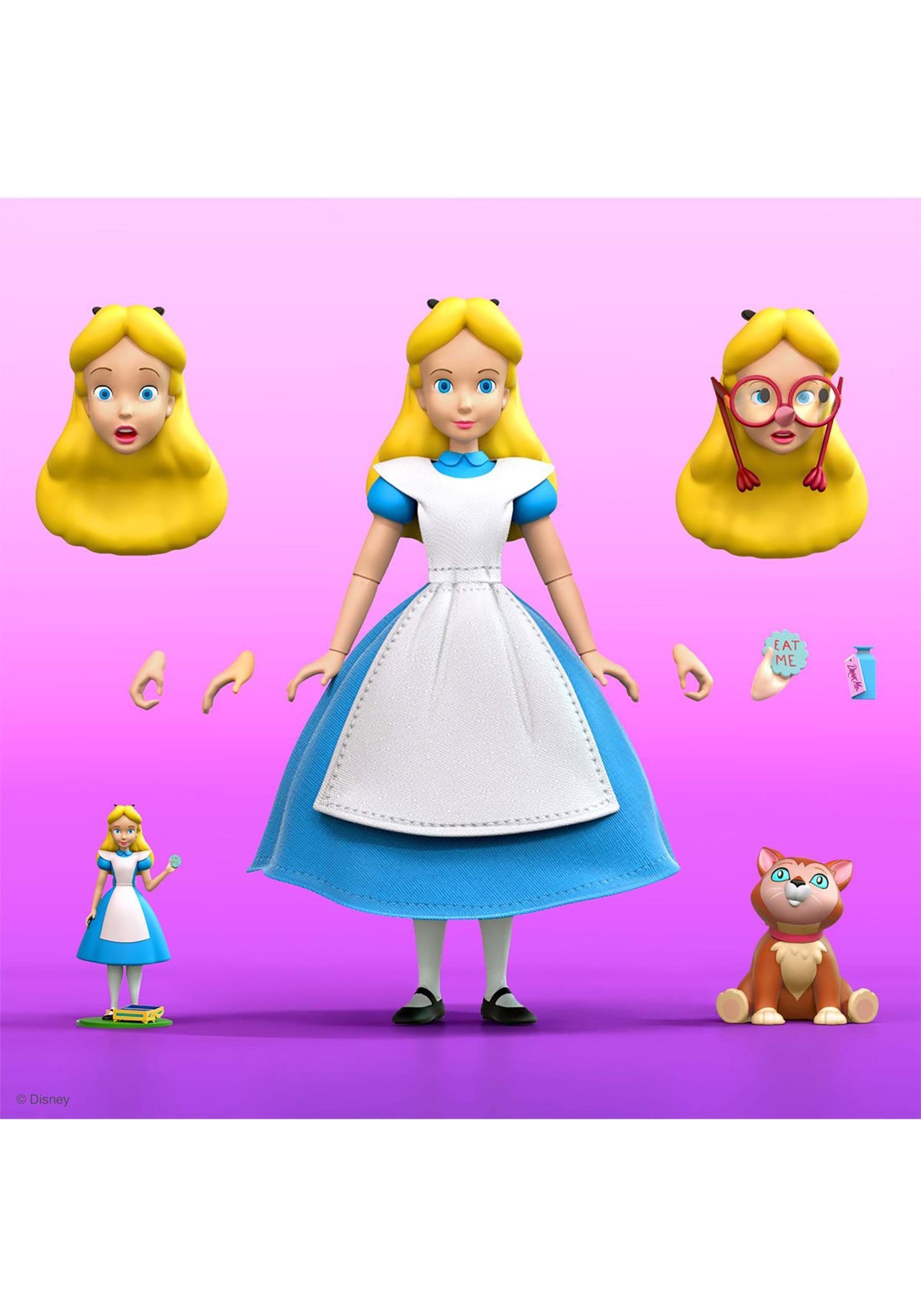 Disney Ultimates Alice in Wonderland Alice Action Figure
