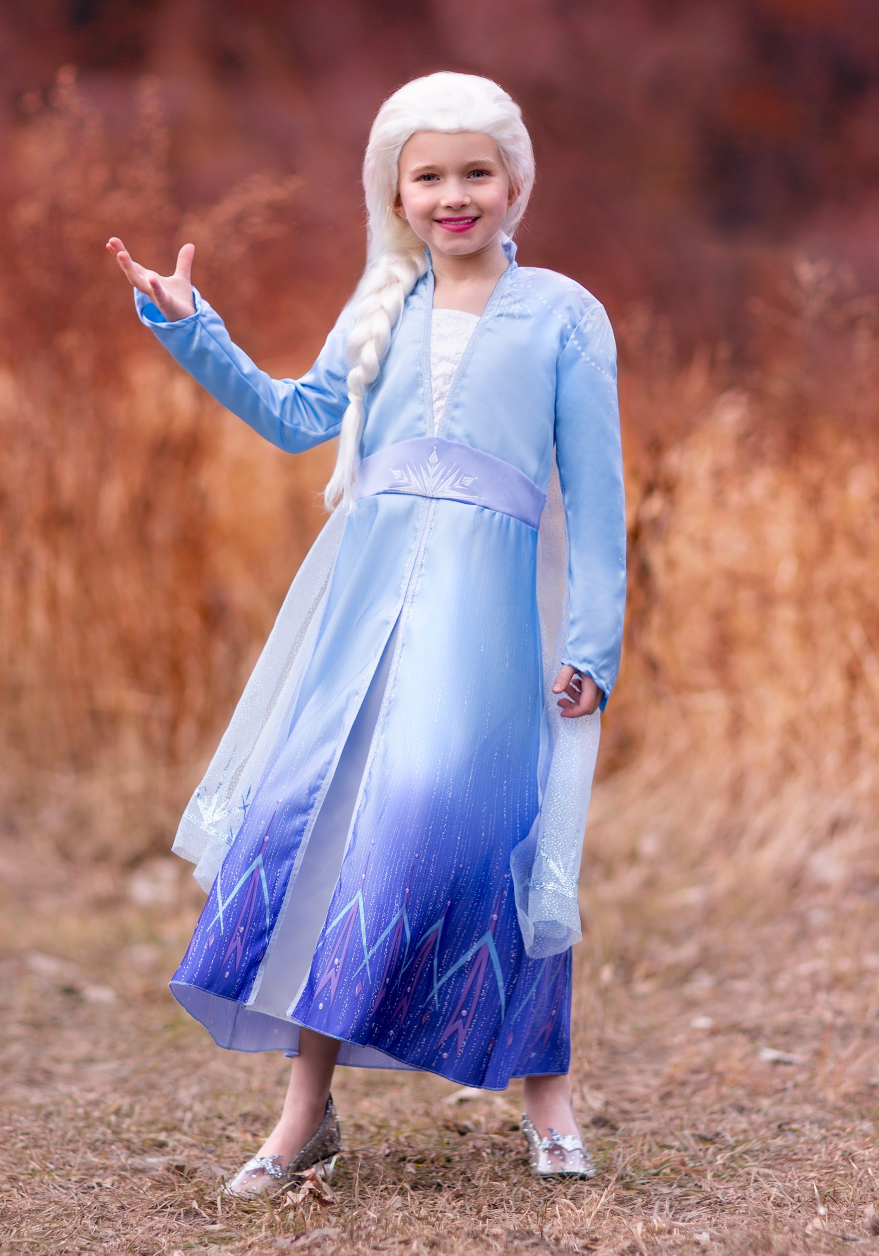 Girl's Frozen 2 Elsa Costume Wig 2 Girl's Frozen 2 Elsa Costume Wig