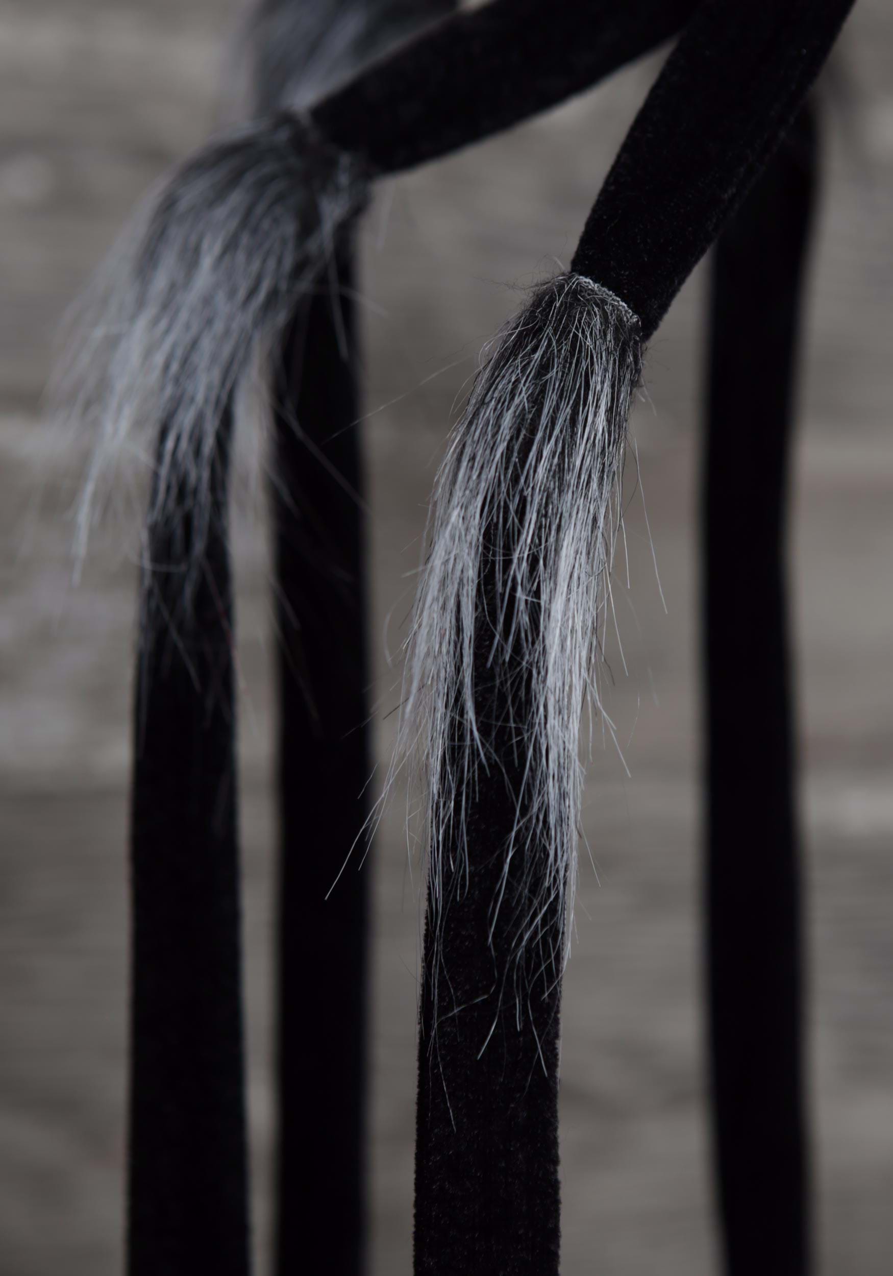 3.6FT Hanging Long Leg Black Spider Halloween Decoration