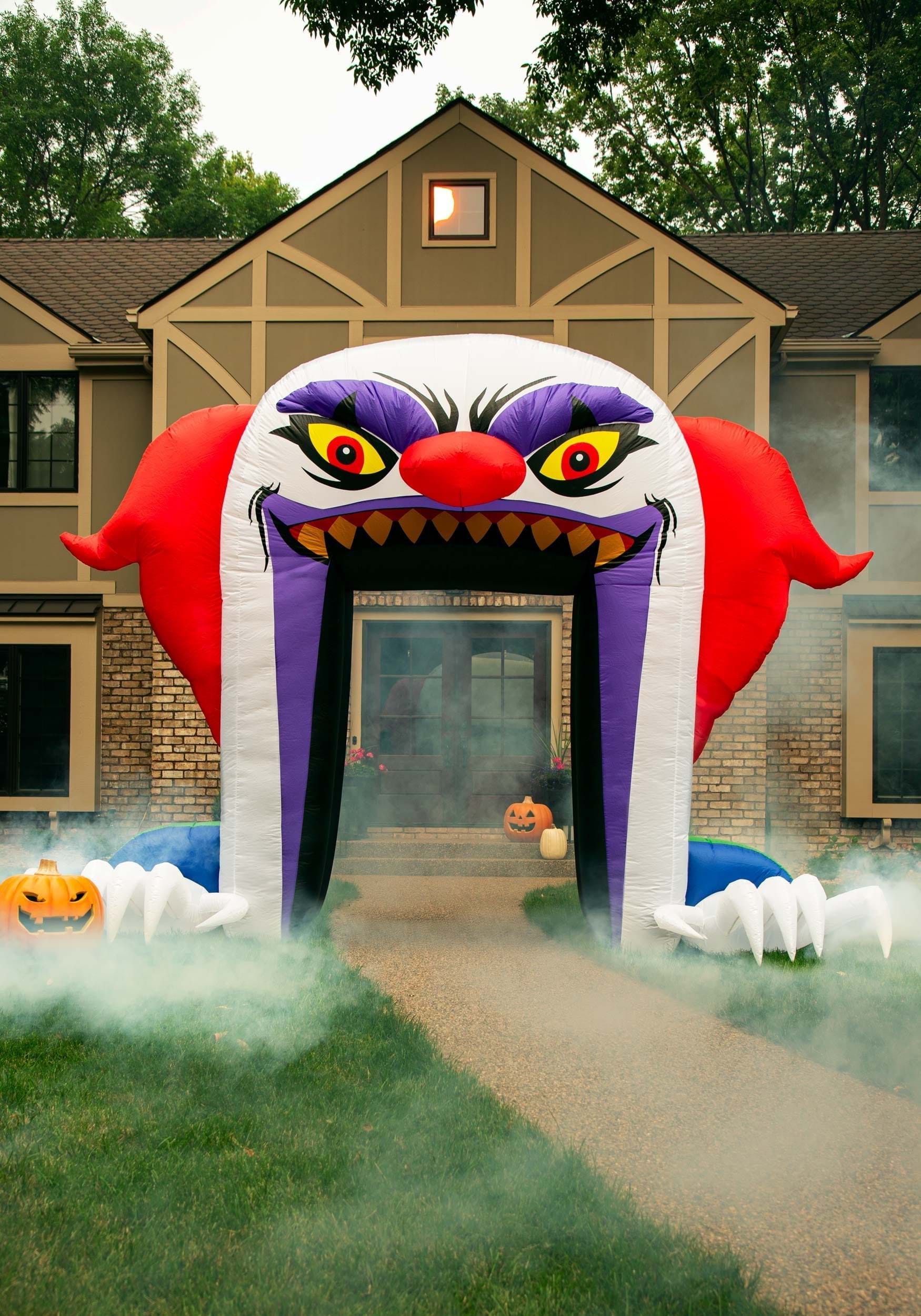 9.5FT Inflatable Evil Clown Archway Decoration