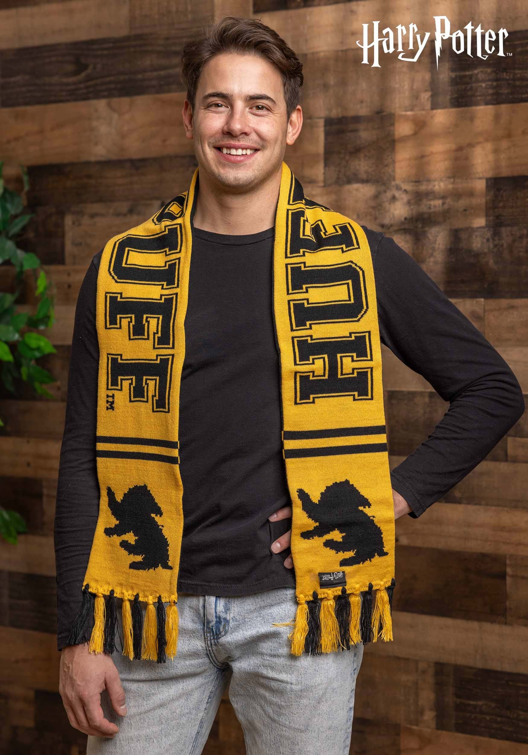 Harry Potter Reversible Hufflepuff Knit Scarf