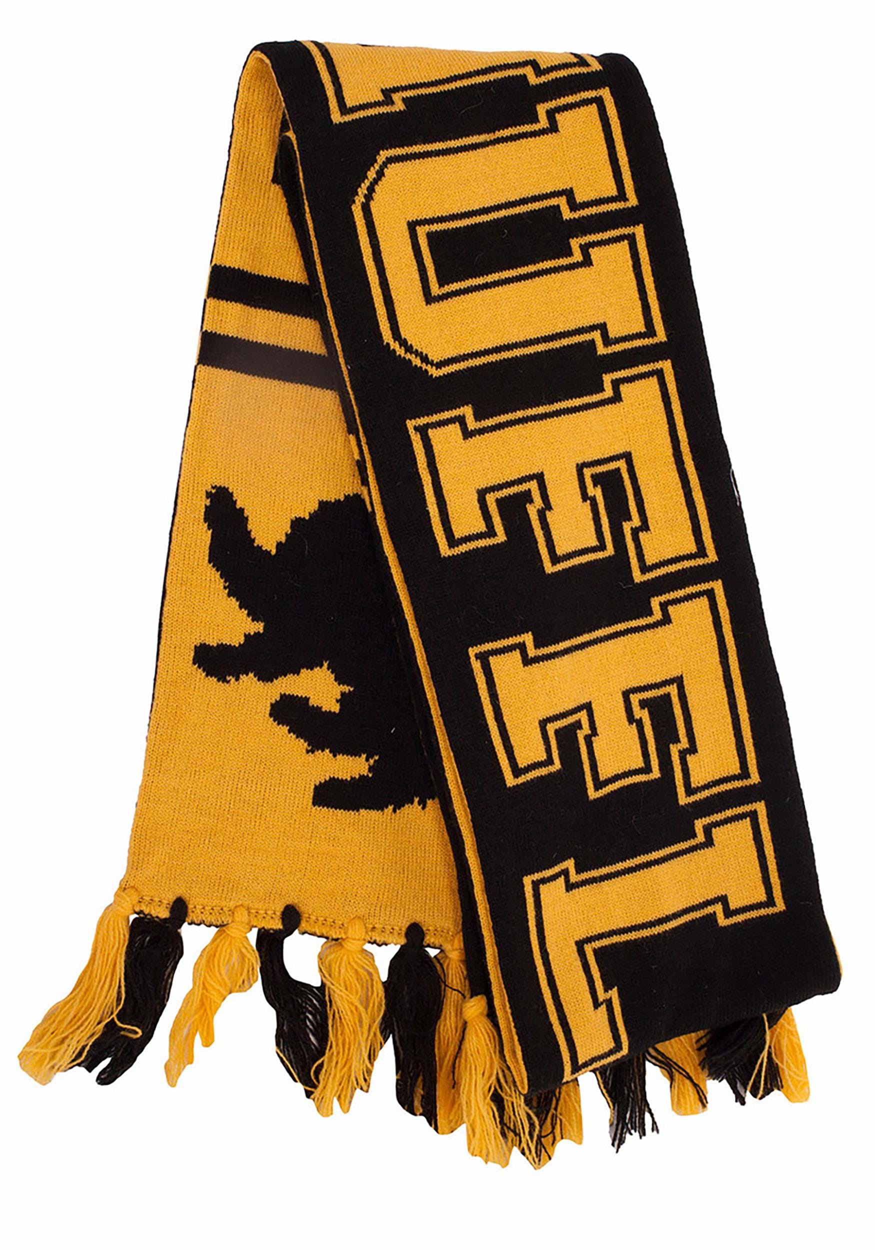 Harry Potter Reversible Hufflepuff Knit Scarf