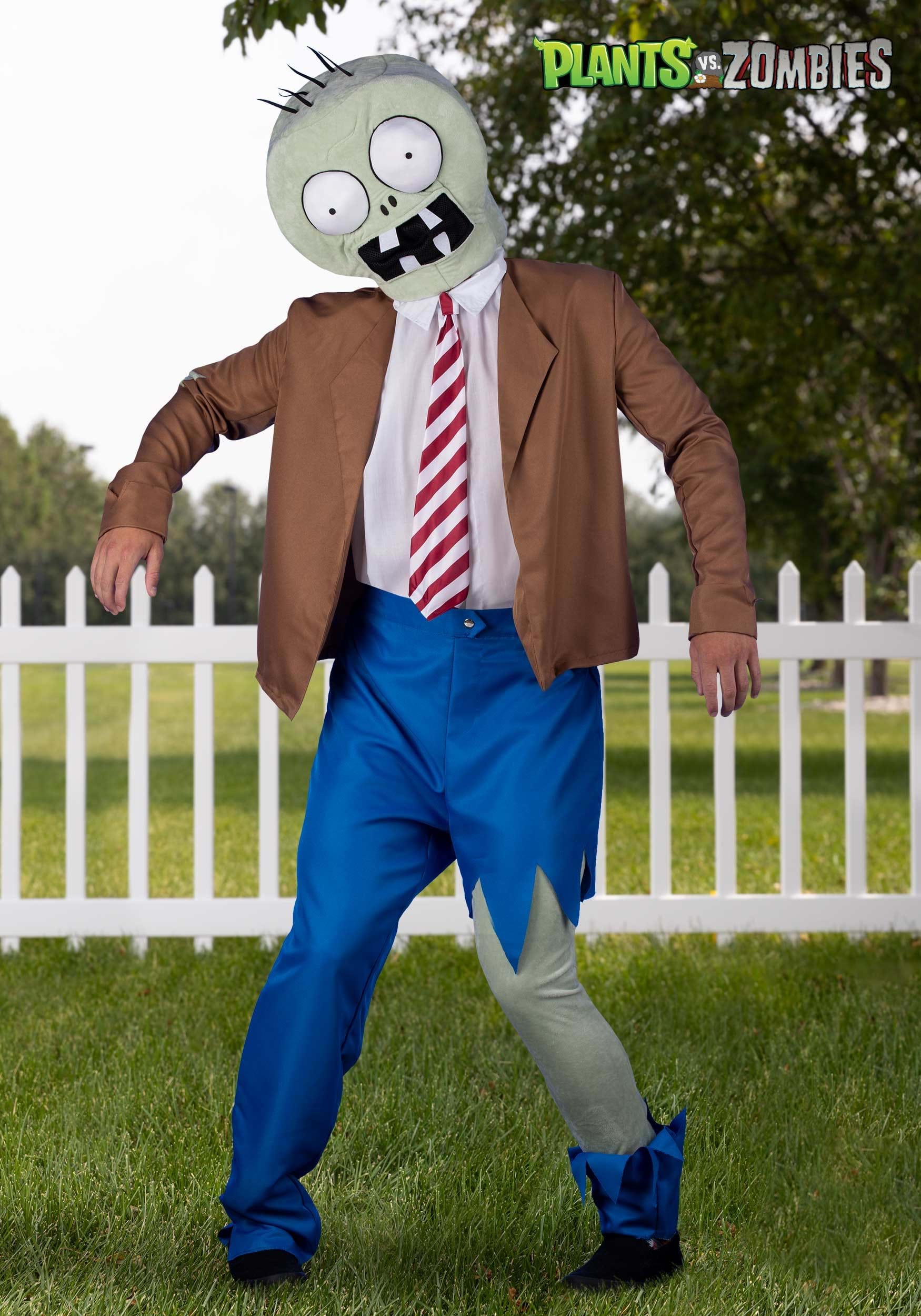 Adult Plants vs Zombies Zombie Costume 1 Adult Plants vs Zombies Zombie Costume