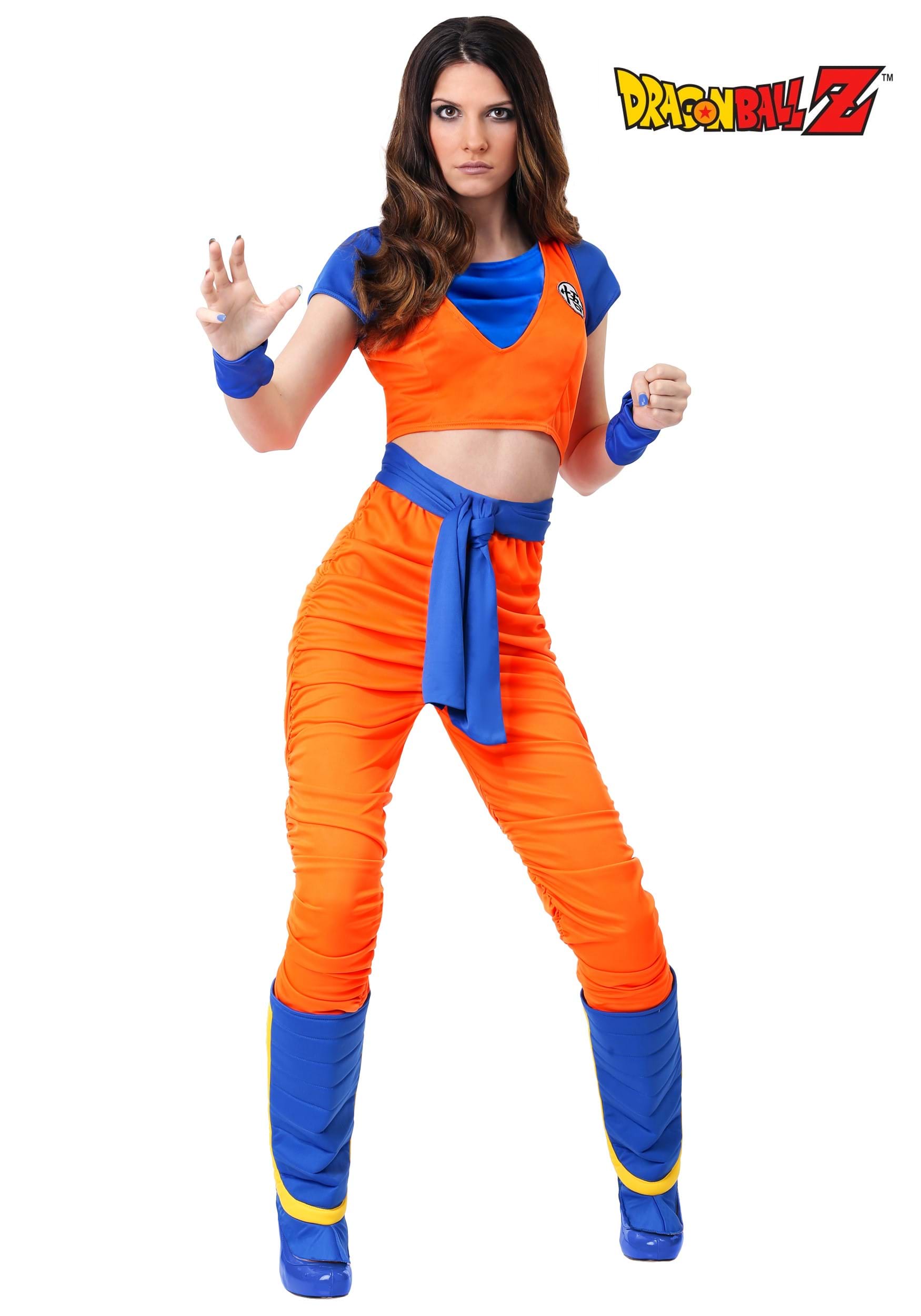 Women's Dragon Ball Z Goku Costume 1 Women's Dragon Ball Z Goku Costume