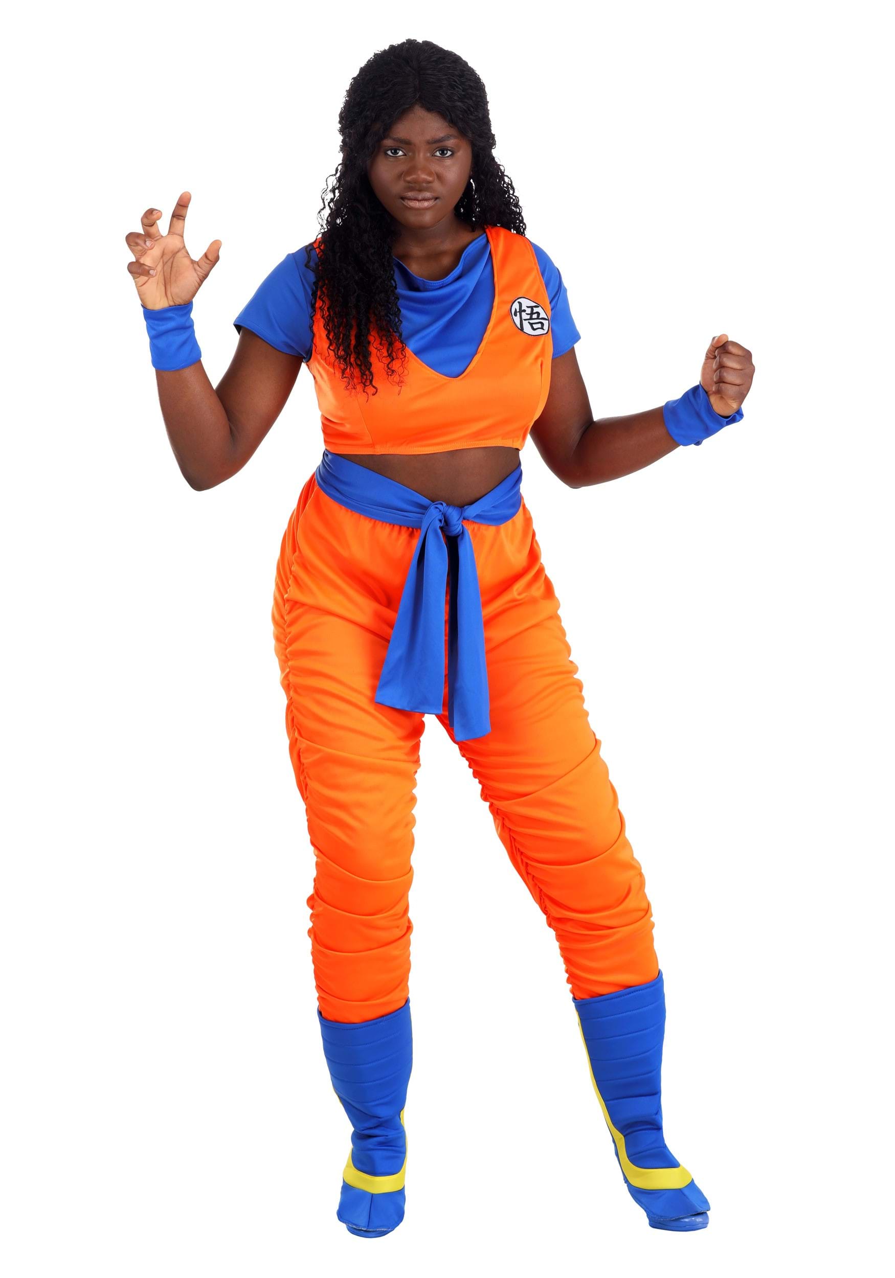 Women's Dragon Ball Z Goku Costume 2 Women's Dragon Ball Z Goku Costume